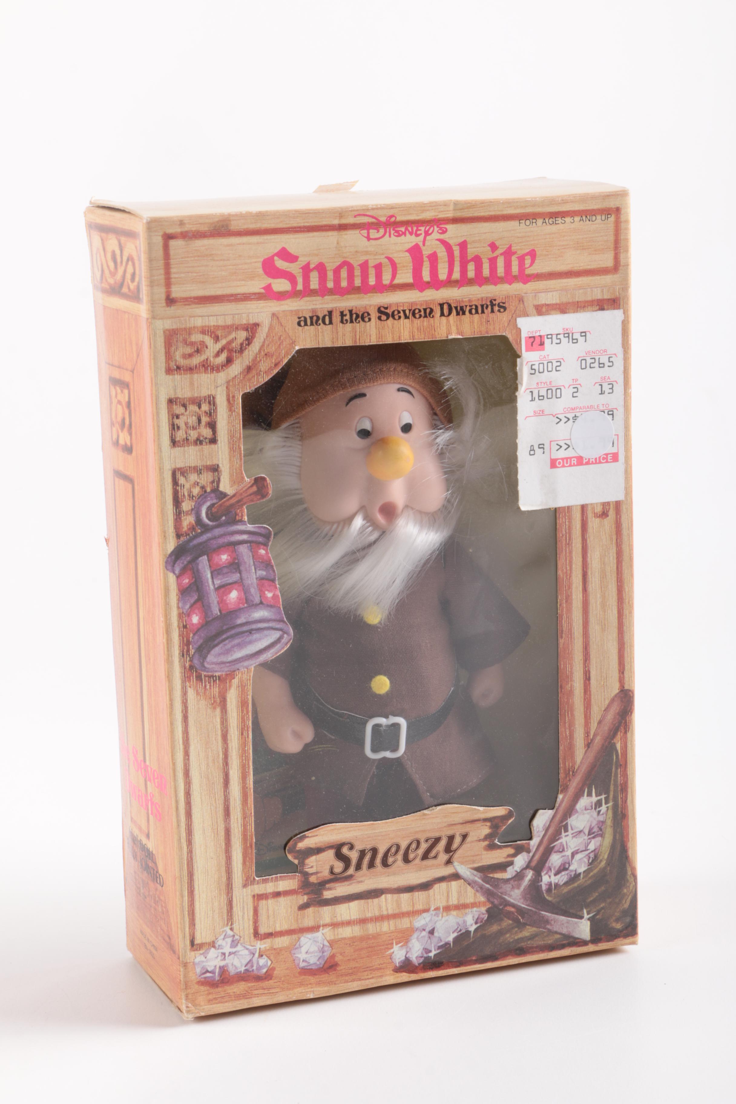 1990s Disney "Hercules" and "Snow White and the Seven Dwarfs" Toys