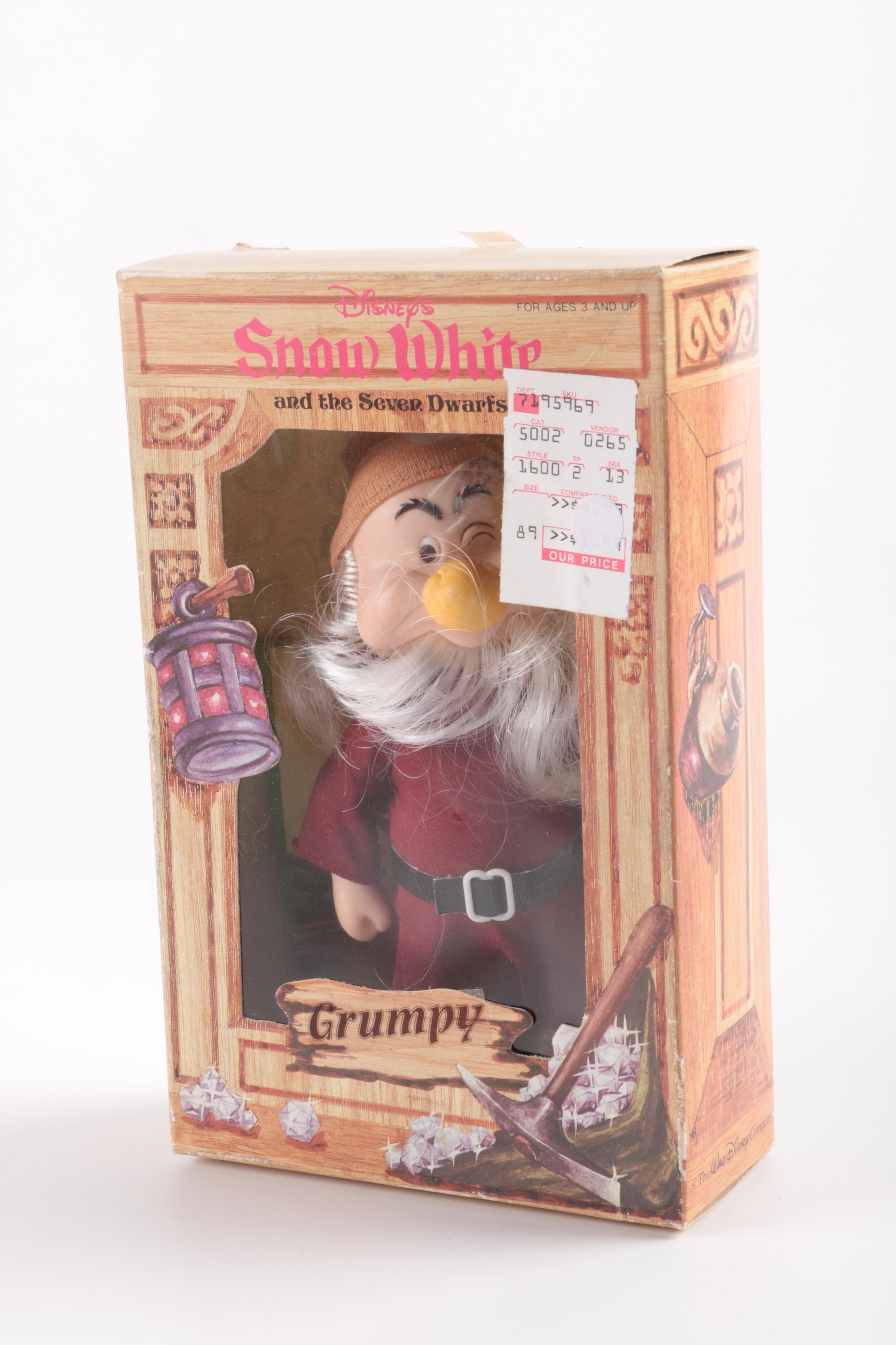 1990s Disney "Hercules" and "Snow White and the Seven Dwarfs" Toys