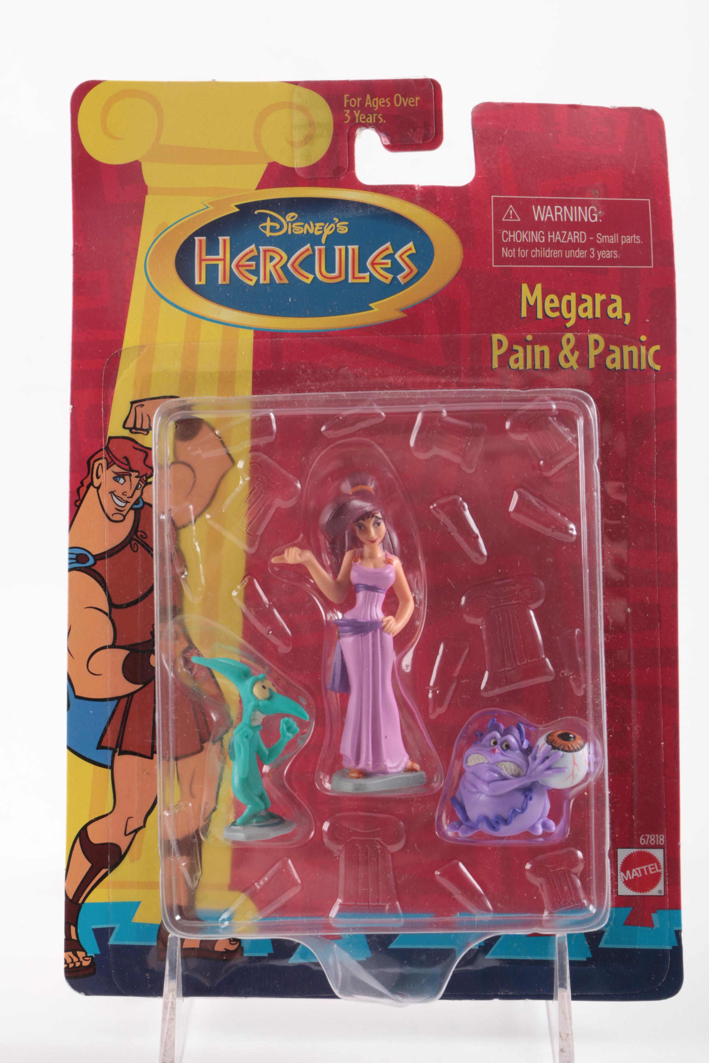 1990s Disney "Hercules" and "Snow White and the Seven Dwarfs" Toys