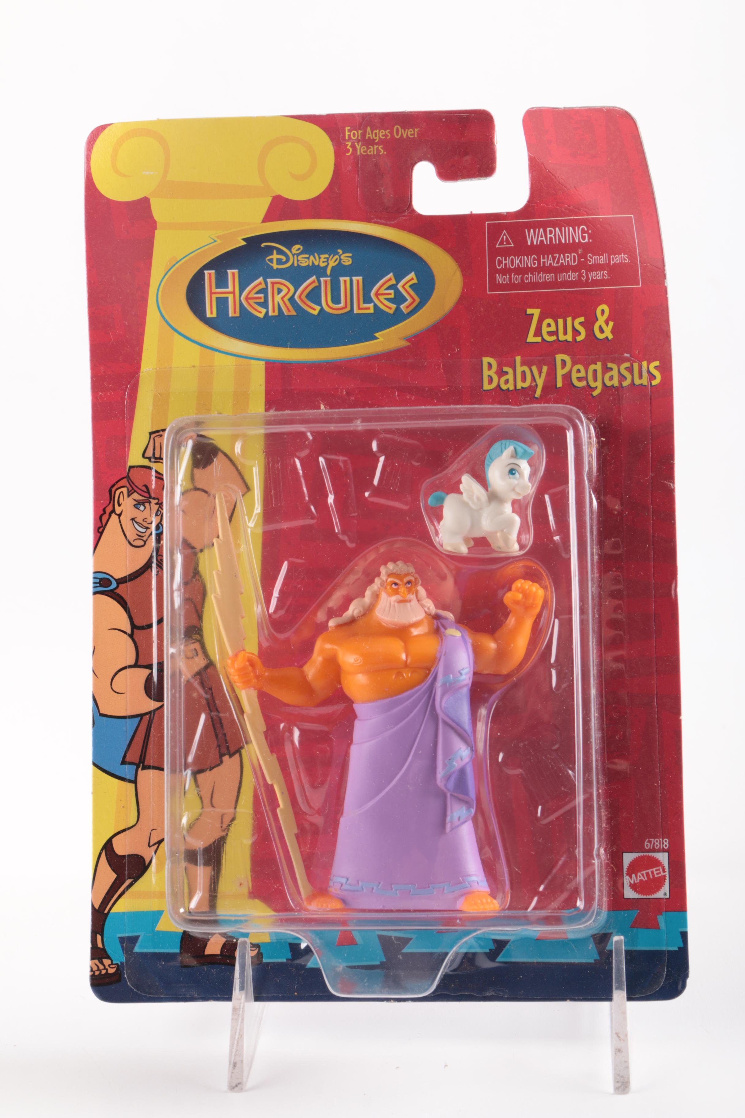 1990s Disney "Hercules" and "Snow White and the Seven Dwarfs" Toys
