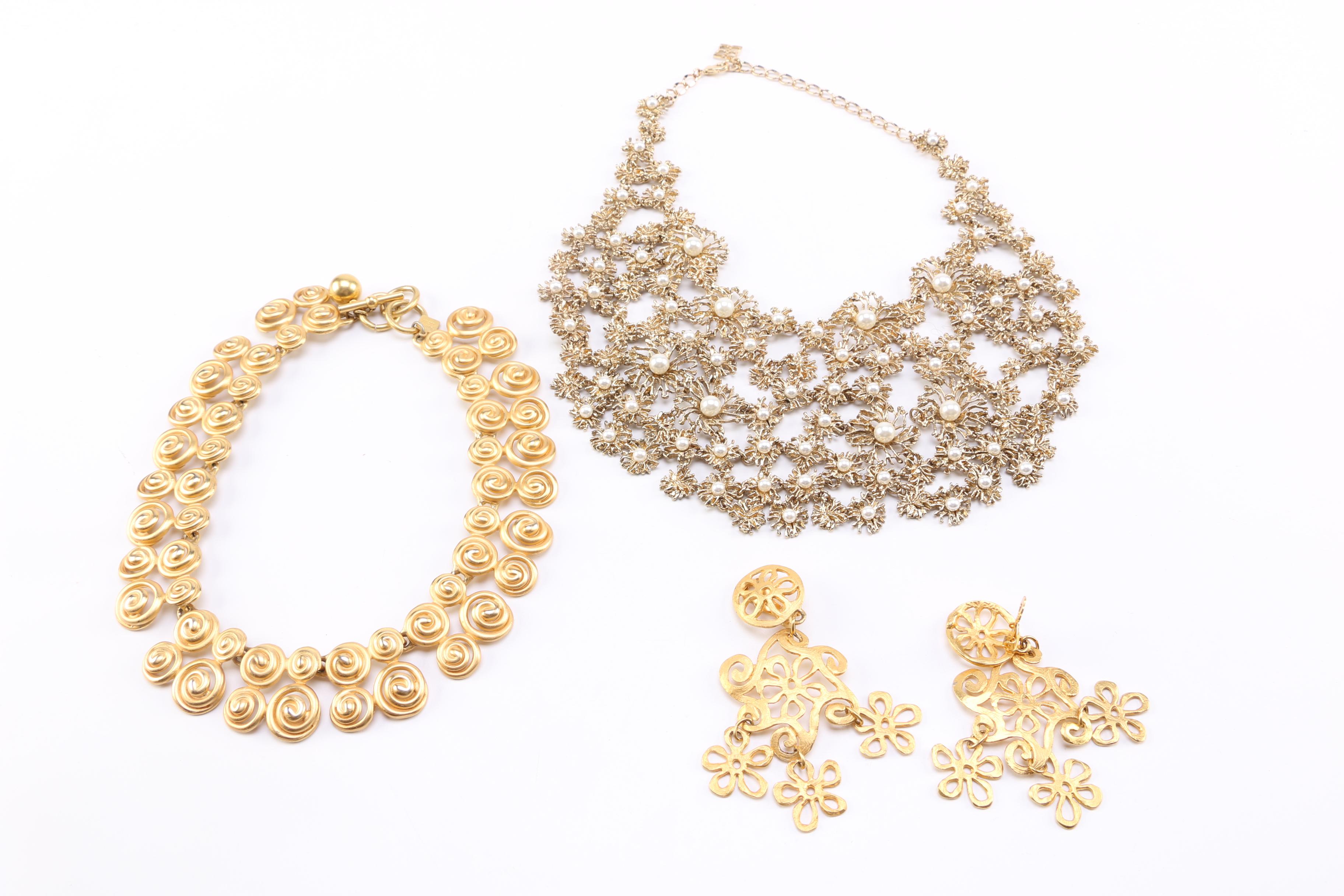 Costume Jewelry Including Anne Klein and Napier