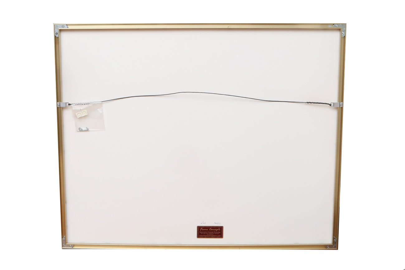 Original Abstract Metallic Painting