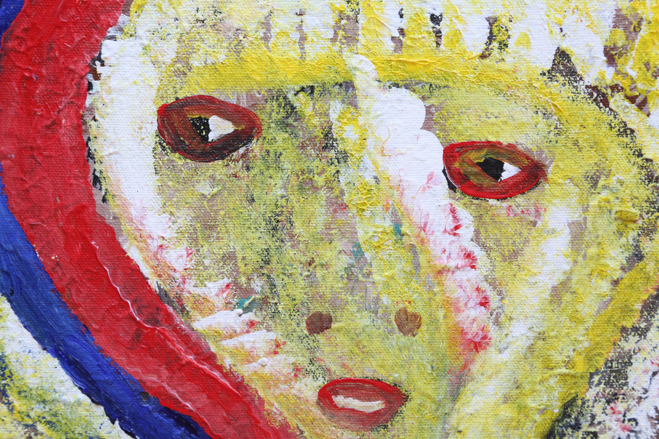 Payas (Pierre-Sylvain Augustin) Acrylic Painting On Canvas