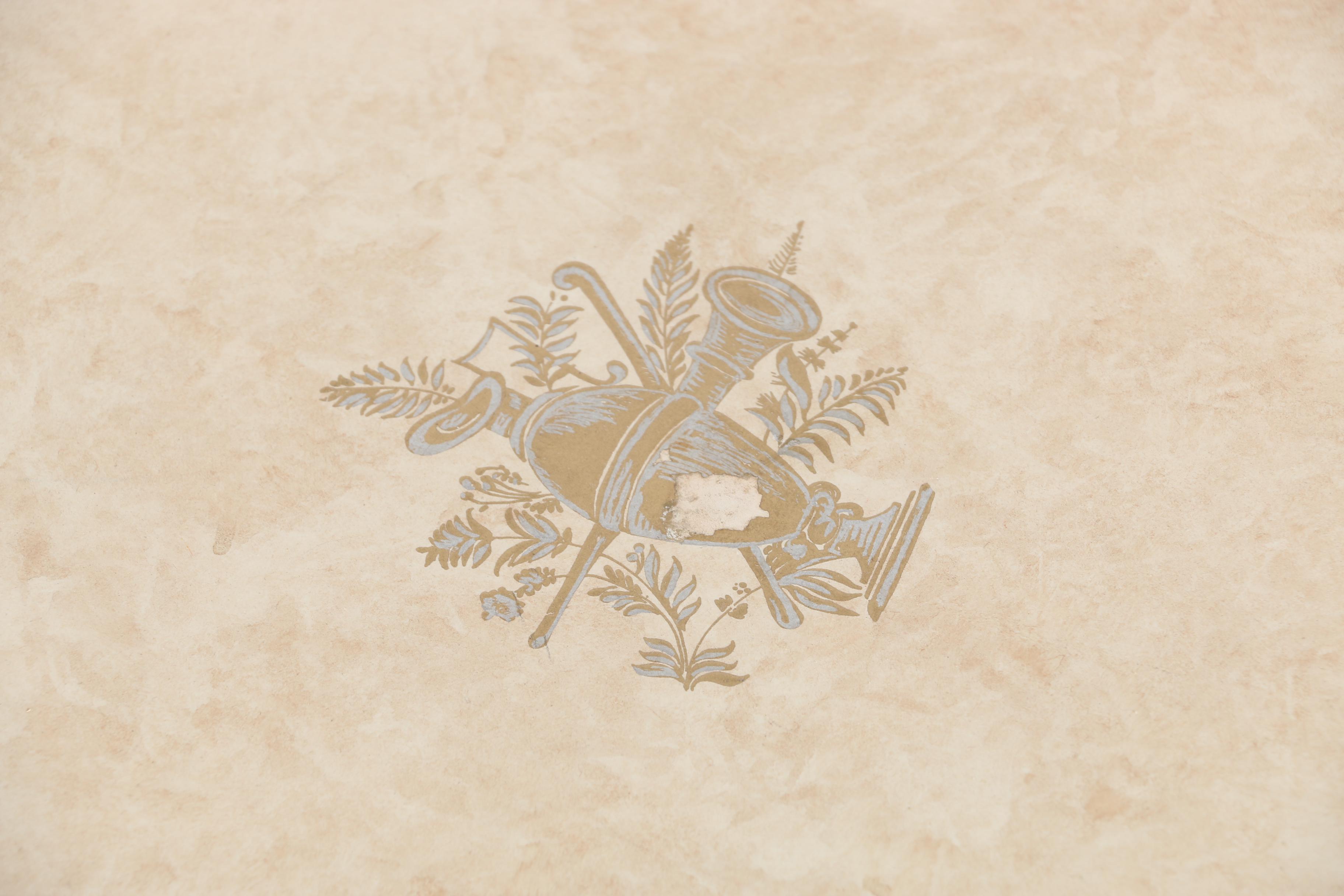 Italian Tole-Decorated Tray Table