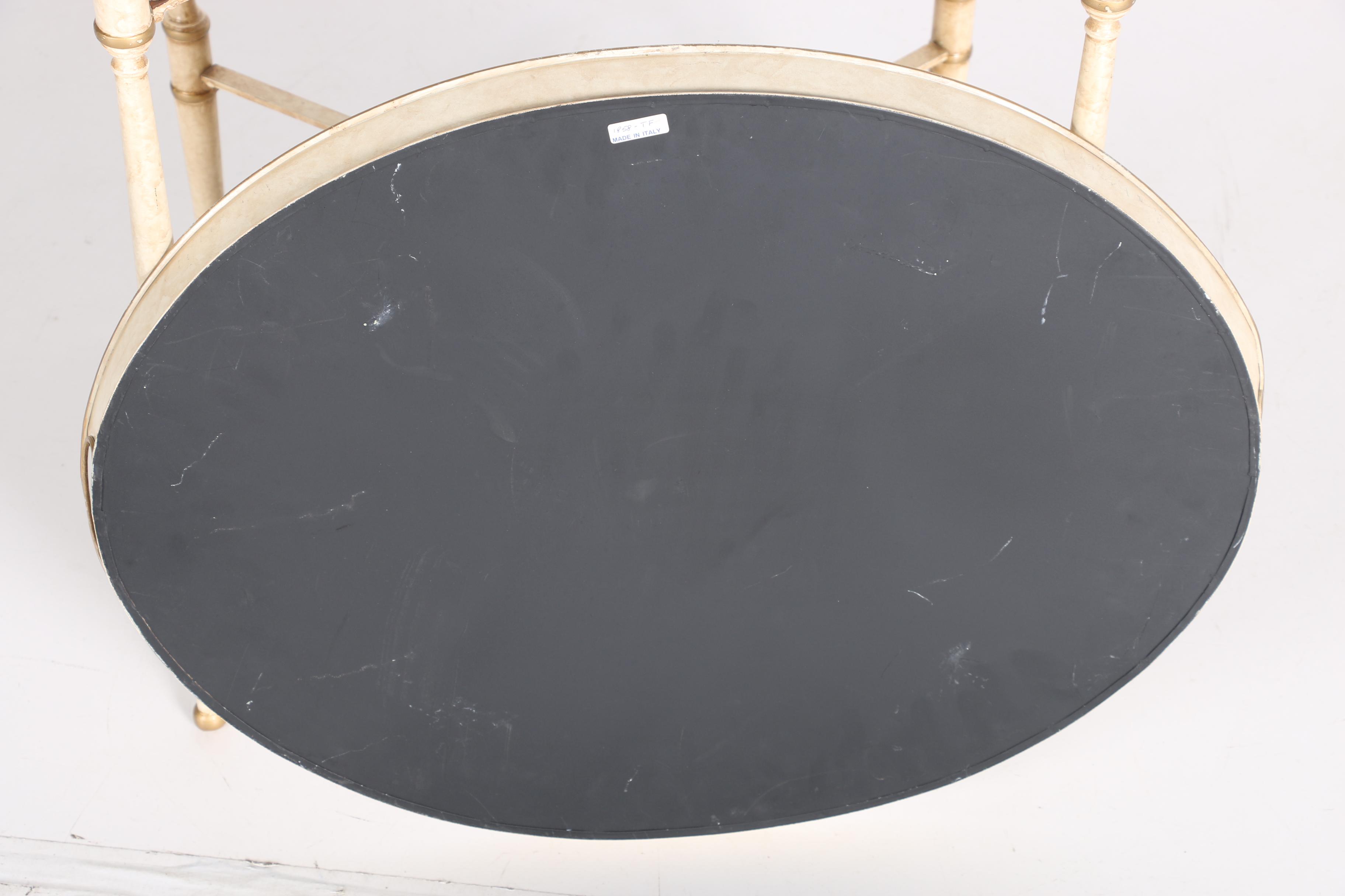 Italian Tole-Decorated Tray Table