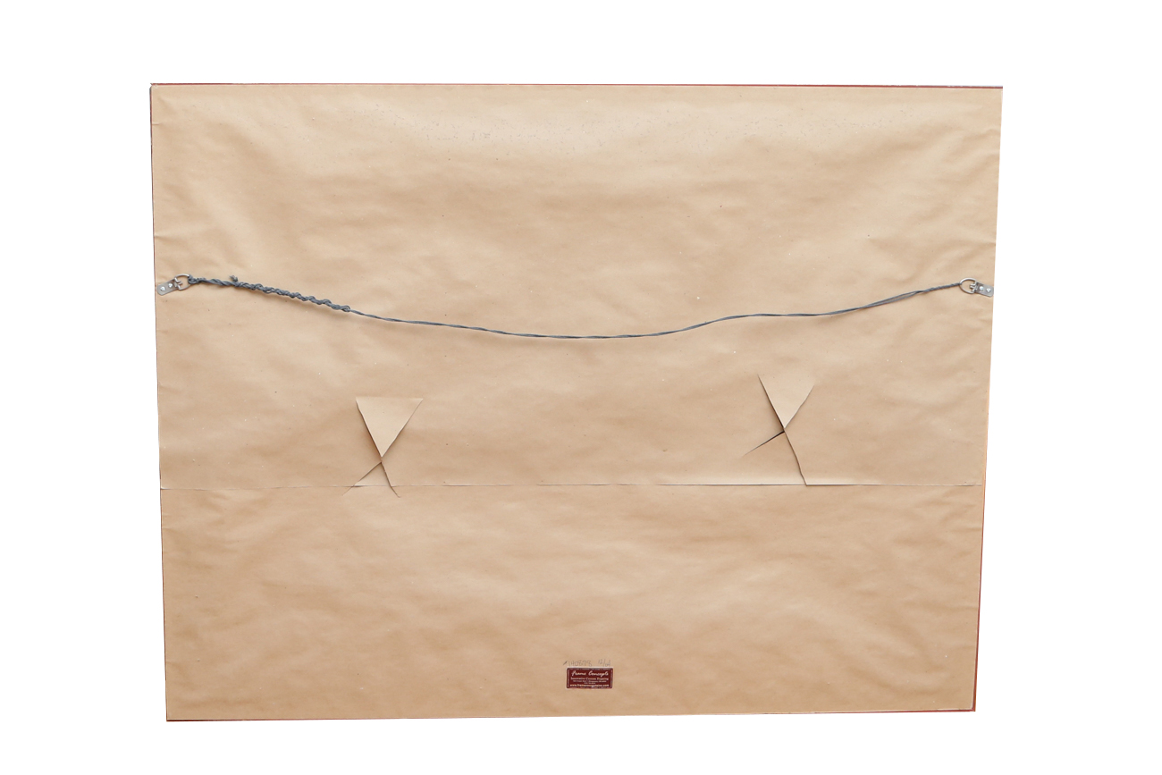 Very Large Theatrical Inspired Oil Painting On Canvas