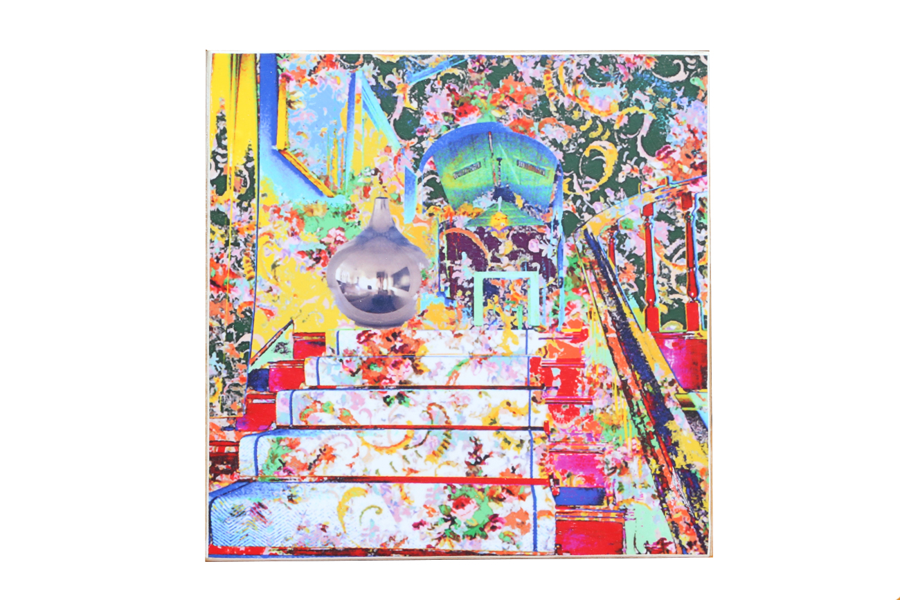 Clay Bodvin Limited Edition Digital Photo Collage "Tapestry Room II"