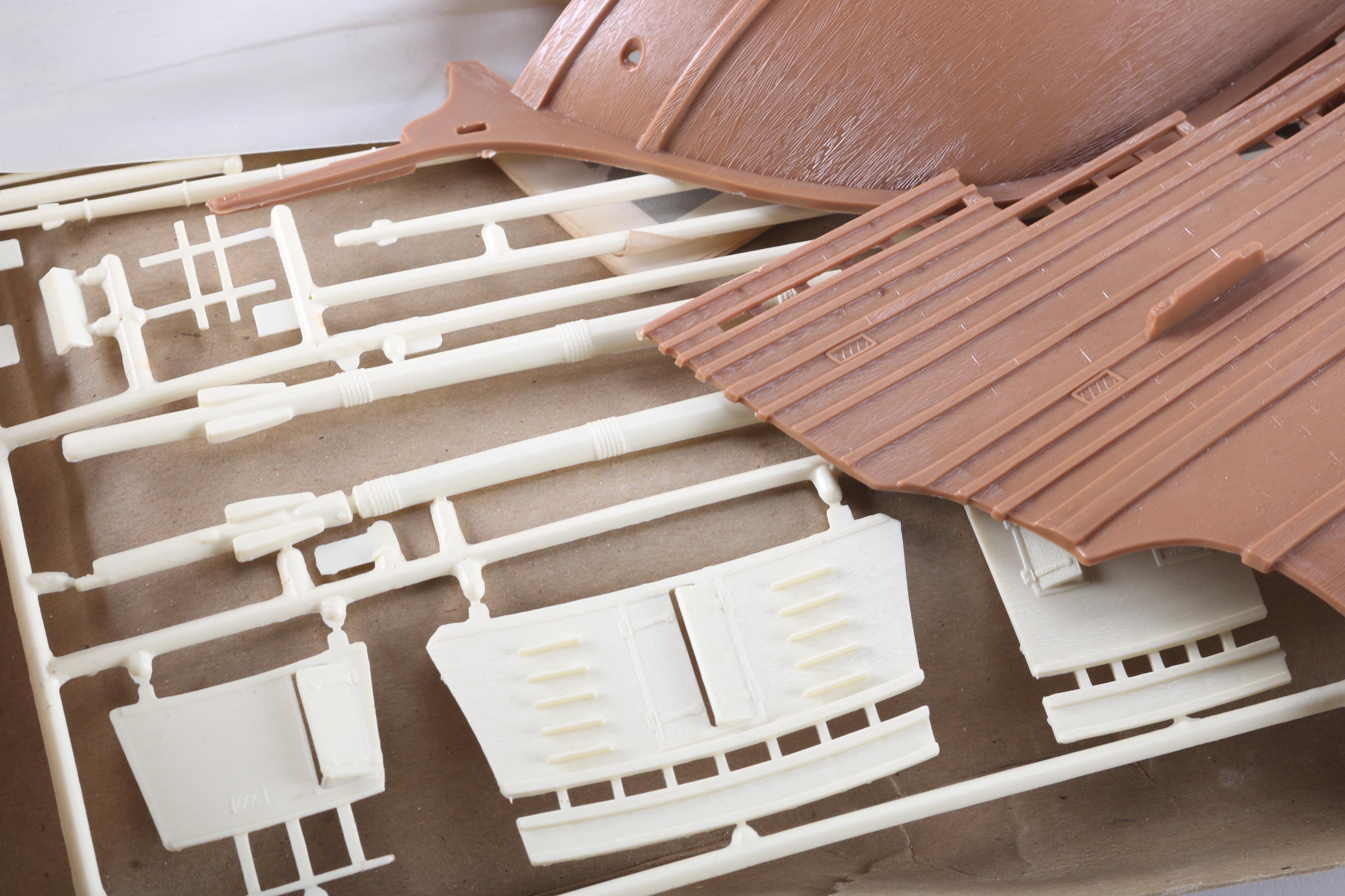 Four Mayflower Pilgrim Model Kits By Revell