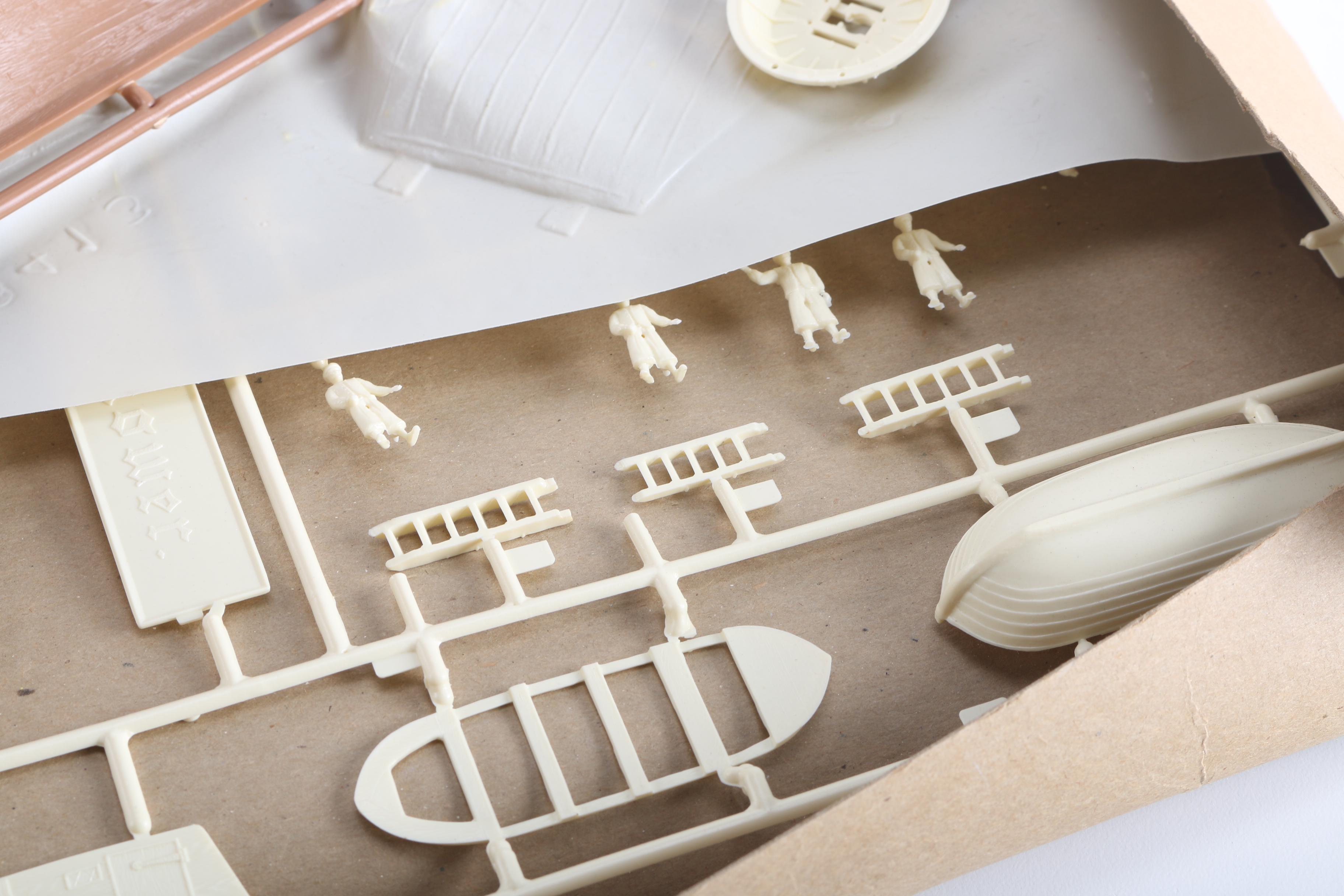 Four Mayflower Pilgrim Model Kits By Revell