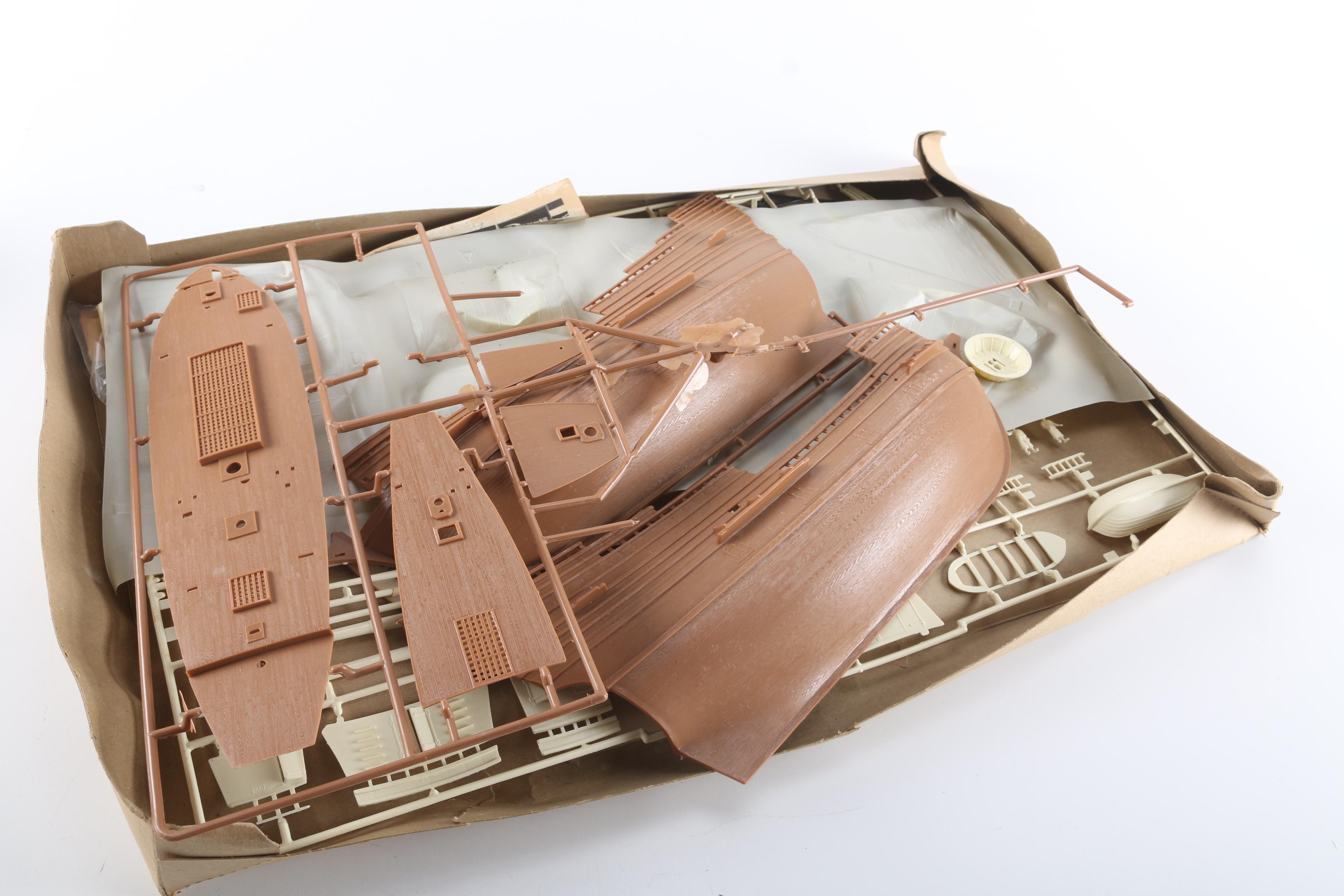 Four Mayflower Pilgrim Model Kits By Revell