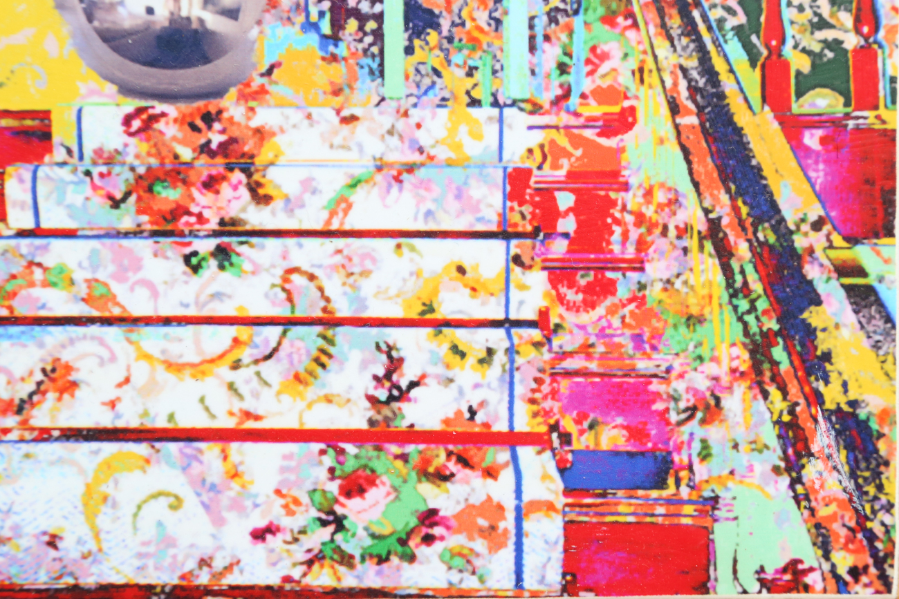 Clay Bodvin Limited Edition Digital Photo Collage "Tapestry Room II"