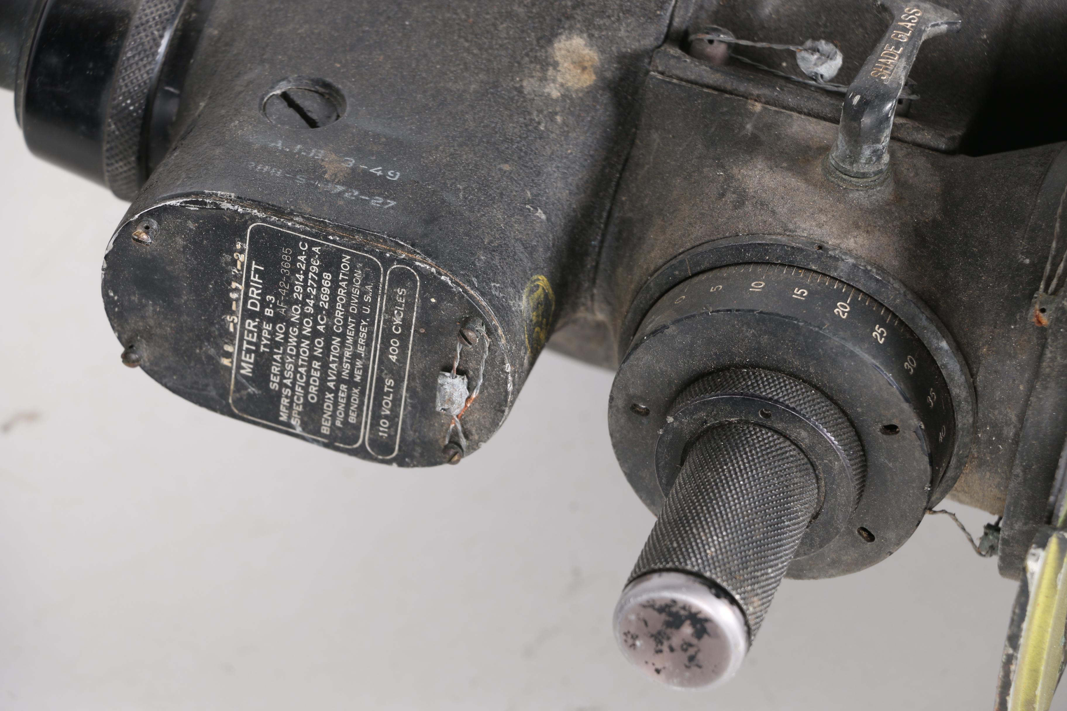 1950s-Era Bendix Aviation Drift Meters