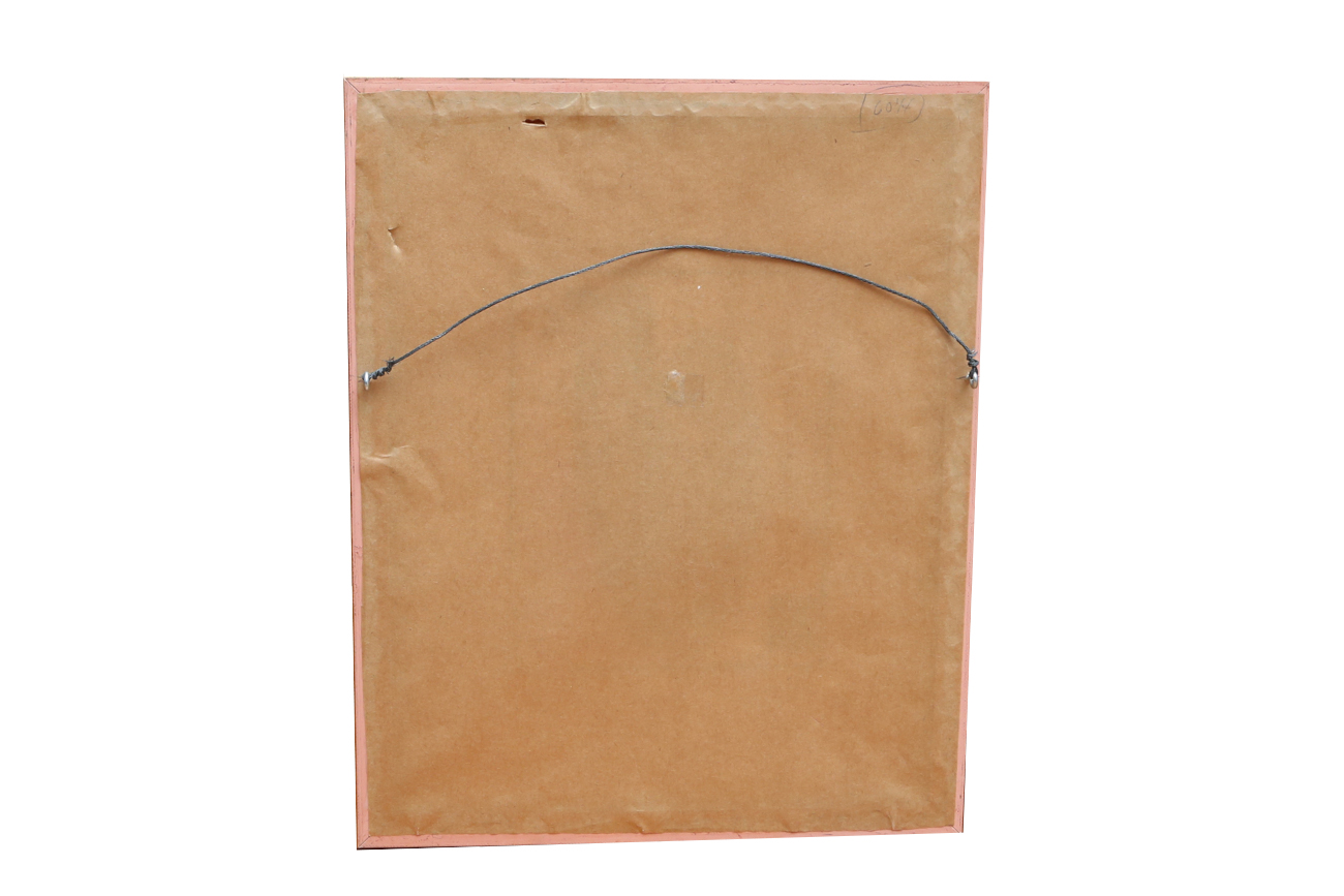 Roger François Abstract Cubist Style Painting On Board