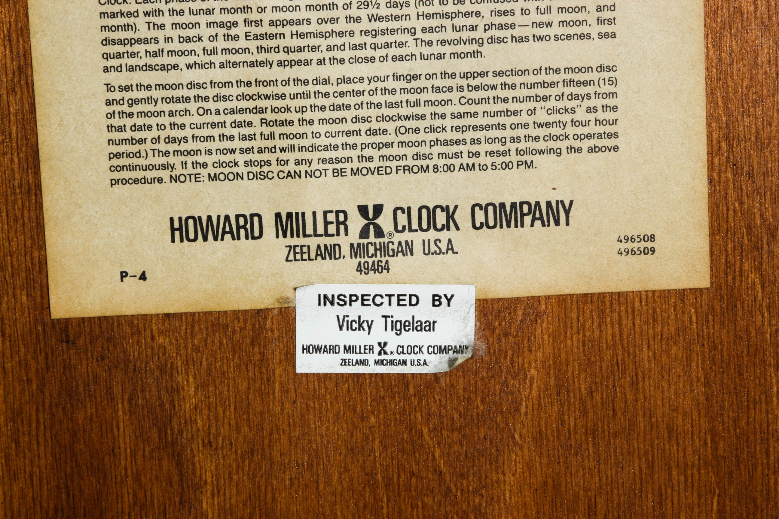 Howard Miller 59th Anniversary Edition Grandfather Clock