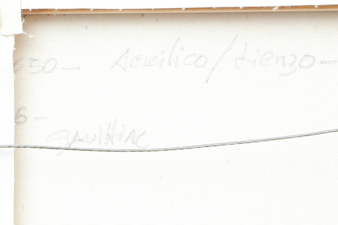 Orestes Gaulhiac Acrylic Painting On Canvas