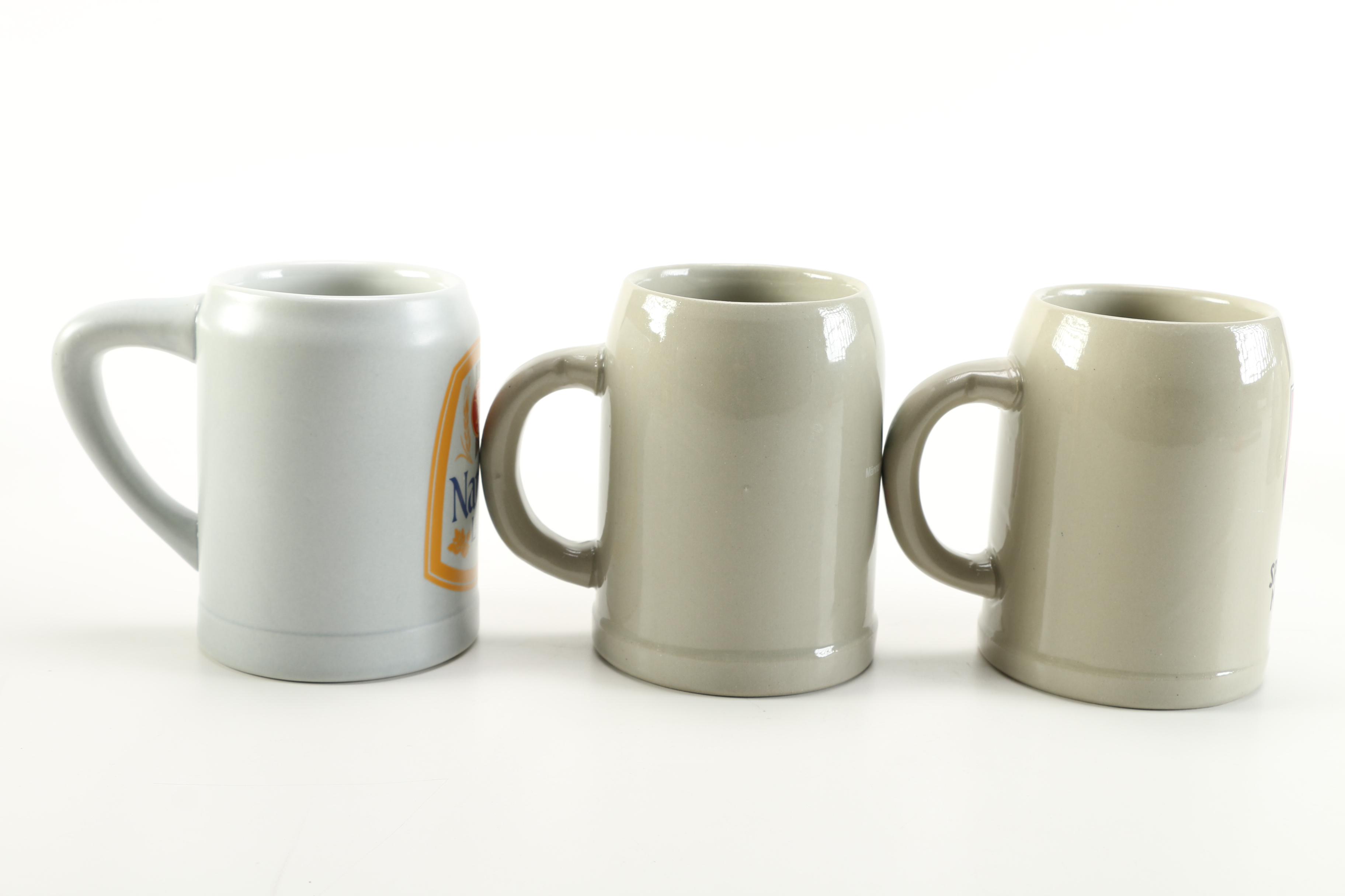 German Ceramic Beer Mugs