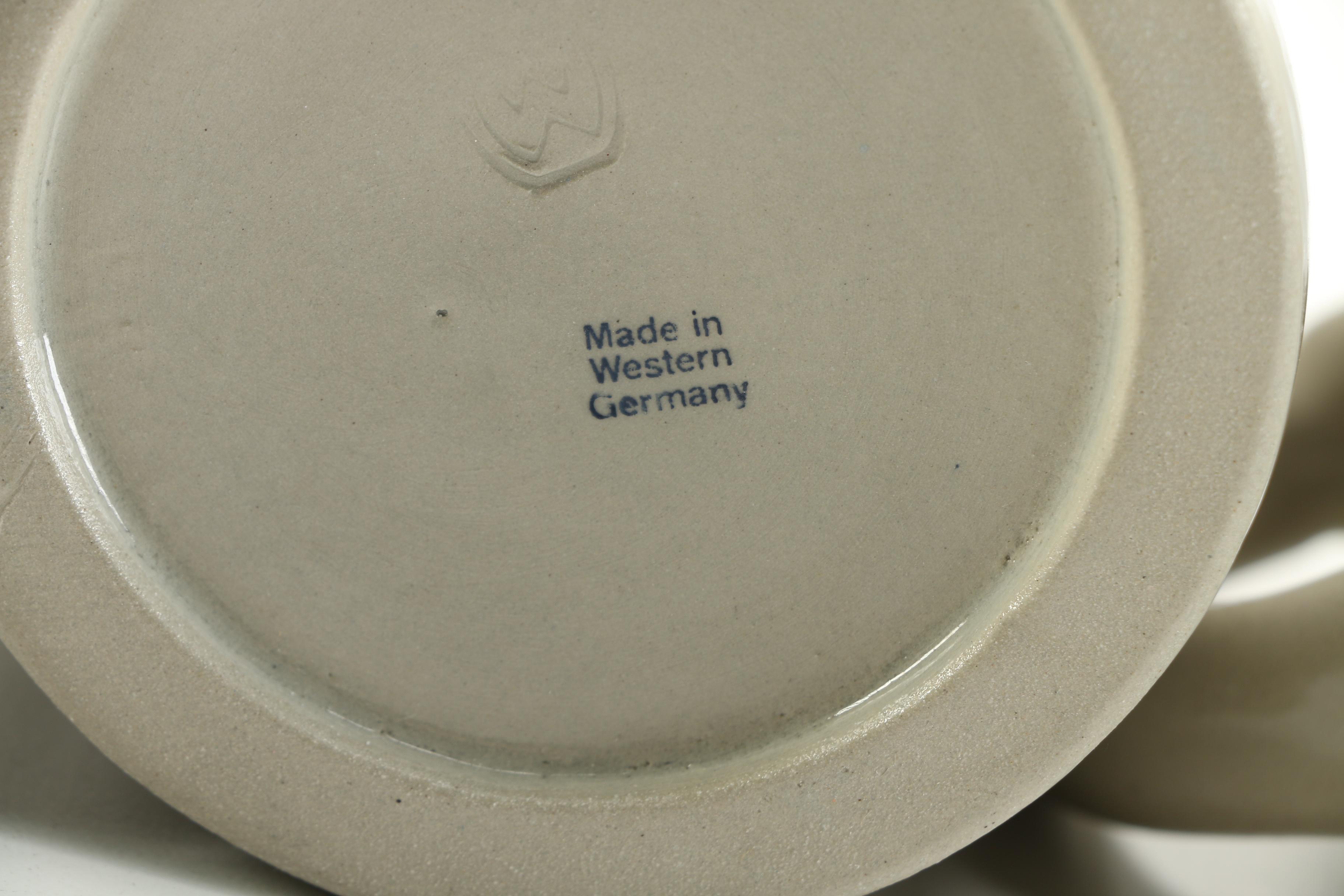 German Ceramic Beer Mugs