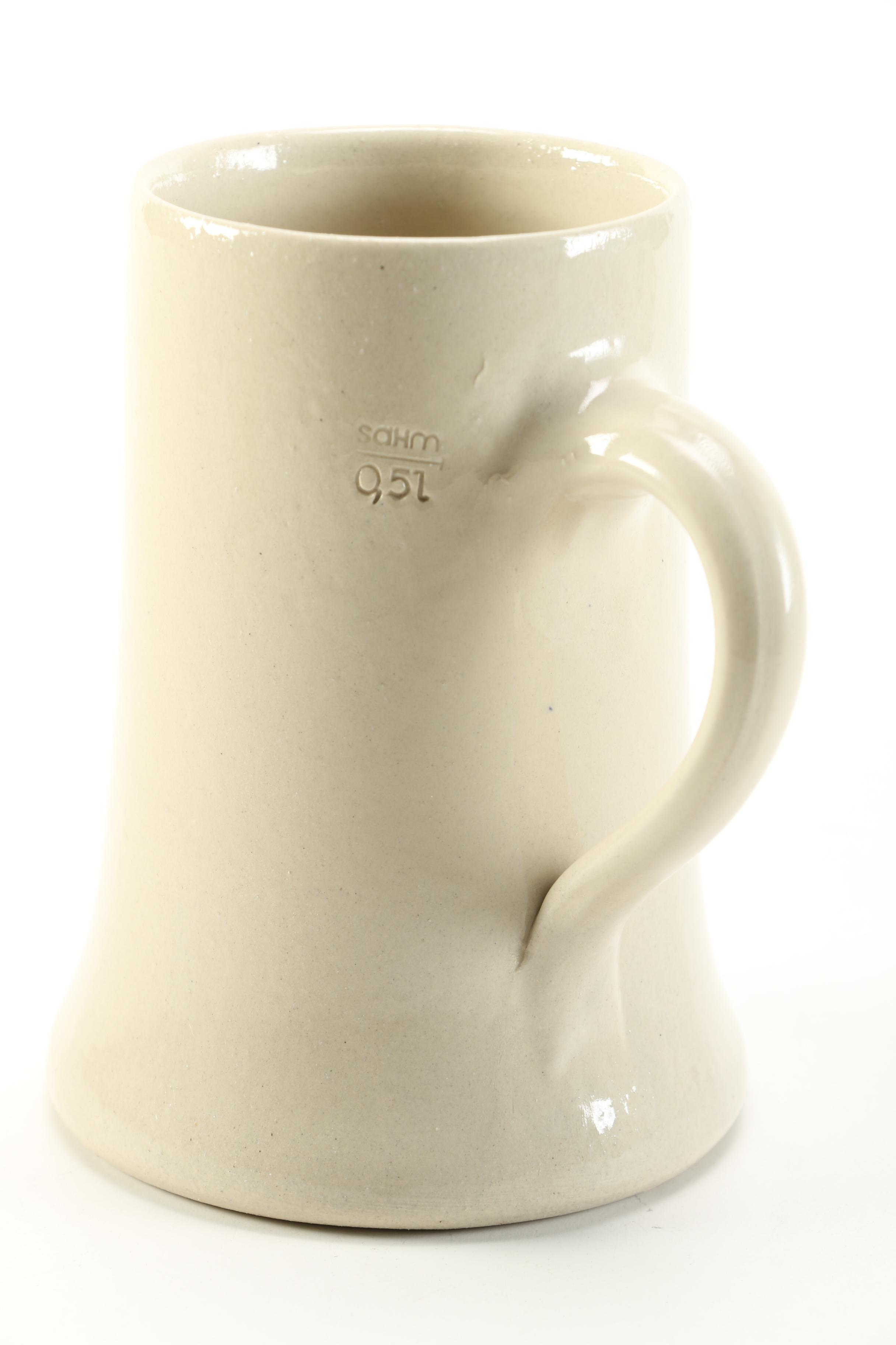 German Ceramic Beer Mugs