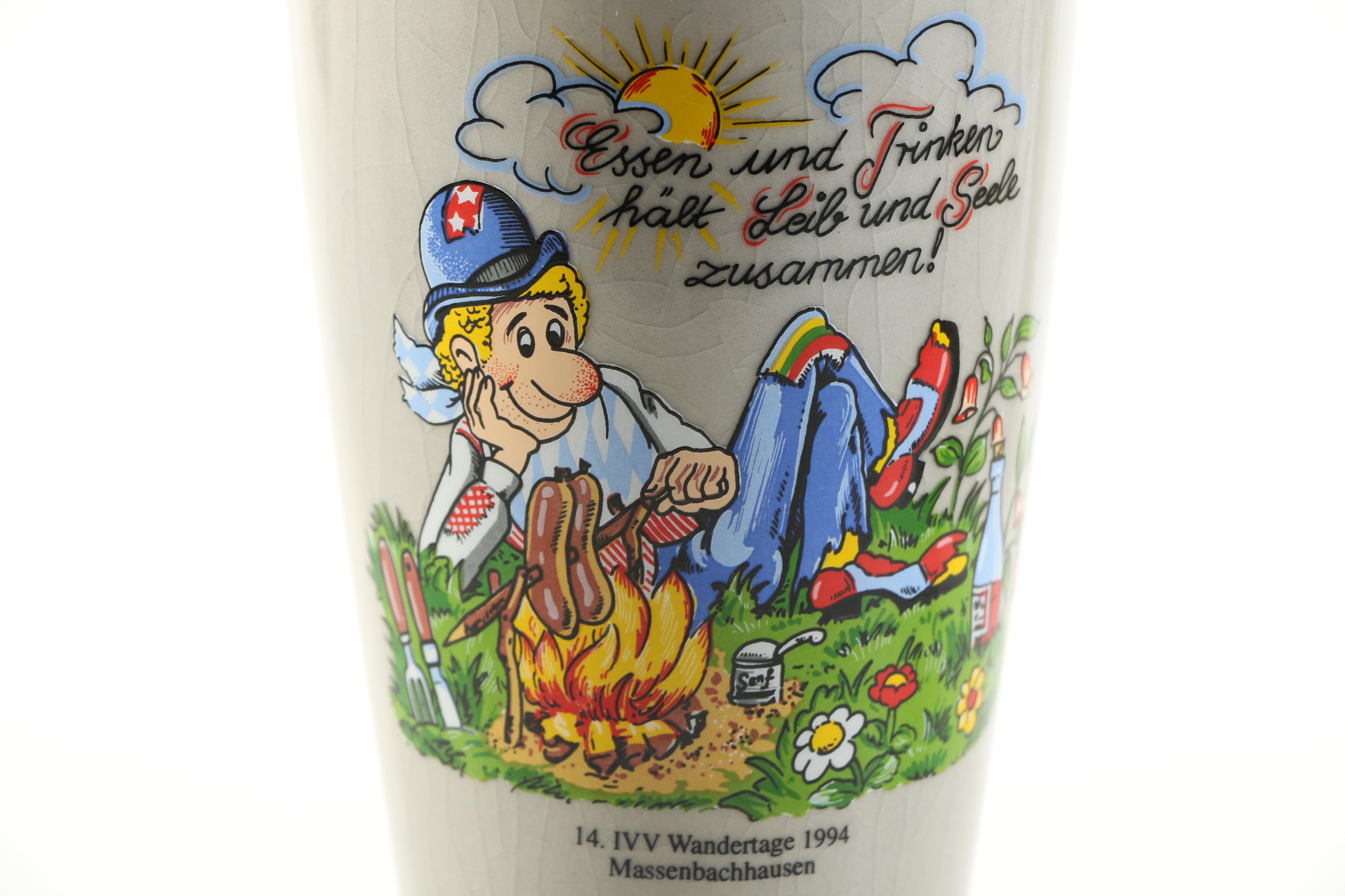 German Ceramic Beer Mugs