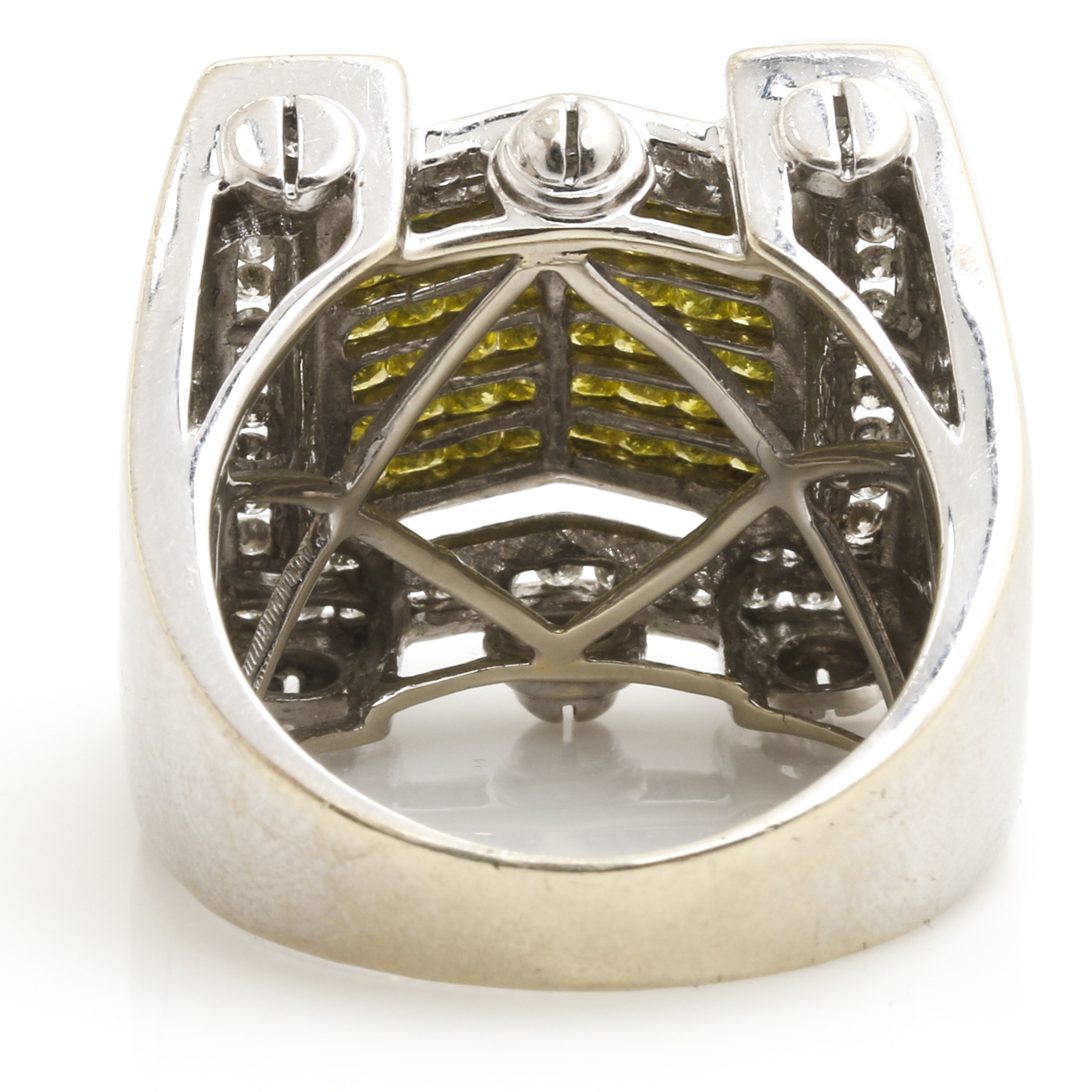 14K White Gold 2.50 CTW Diamond Ring