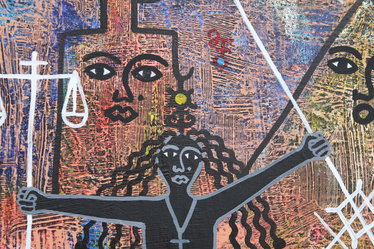 Stivenson Magloire Acrylic On Canvas