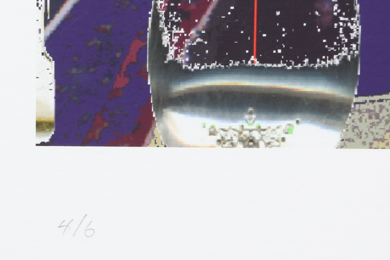 Clay Bodvin Limited Edition Photomedia Painting "Still Life Room III: The Order Of The Silver Spoon"