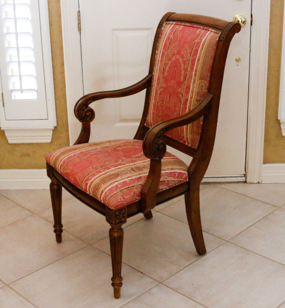Set of Eight Dining Chairs by Ethan Allen