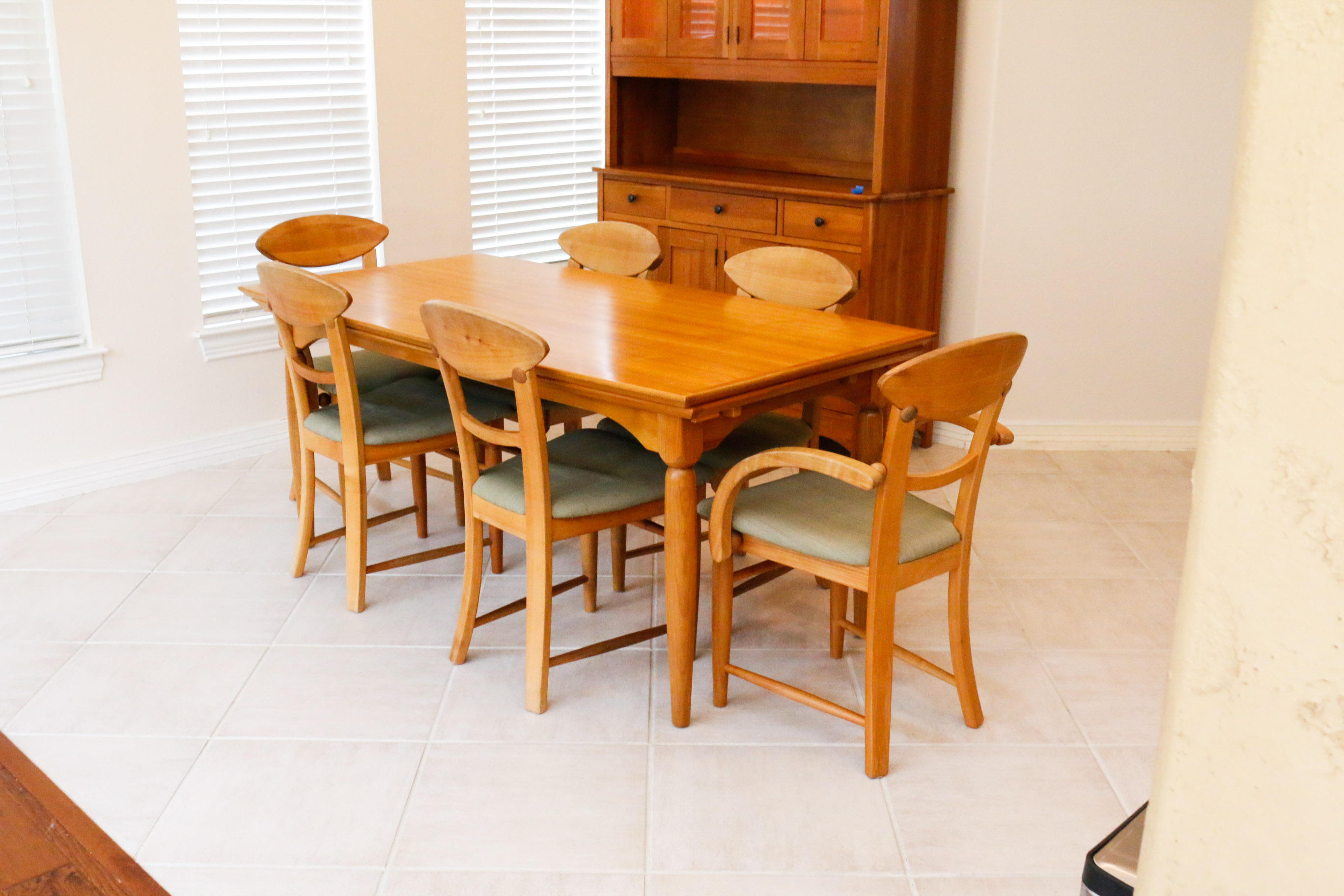 Set of Six German Dining Chairs