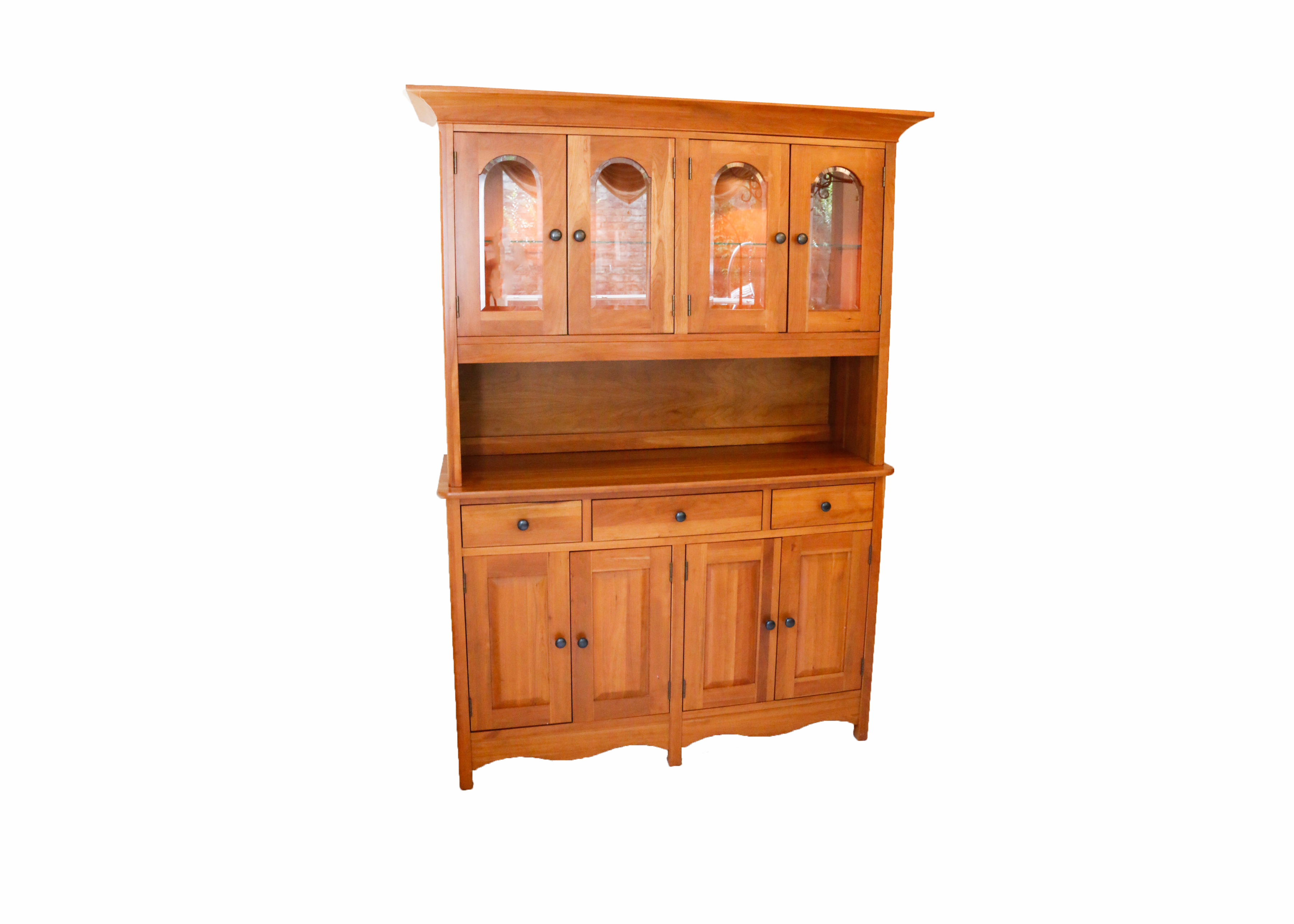 Richardson Brothers Company Lighted China Hutch