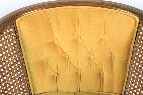 Vintage Barrel Back Arm Chair by Community Furniture