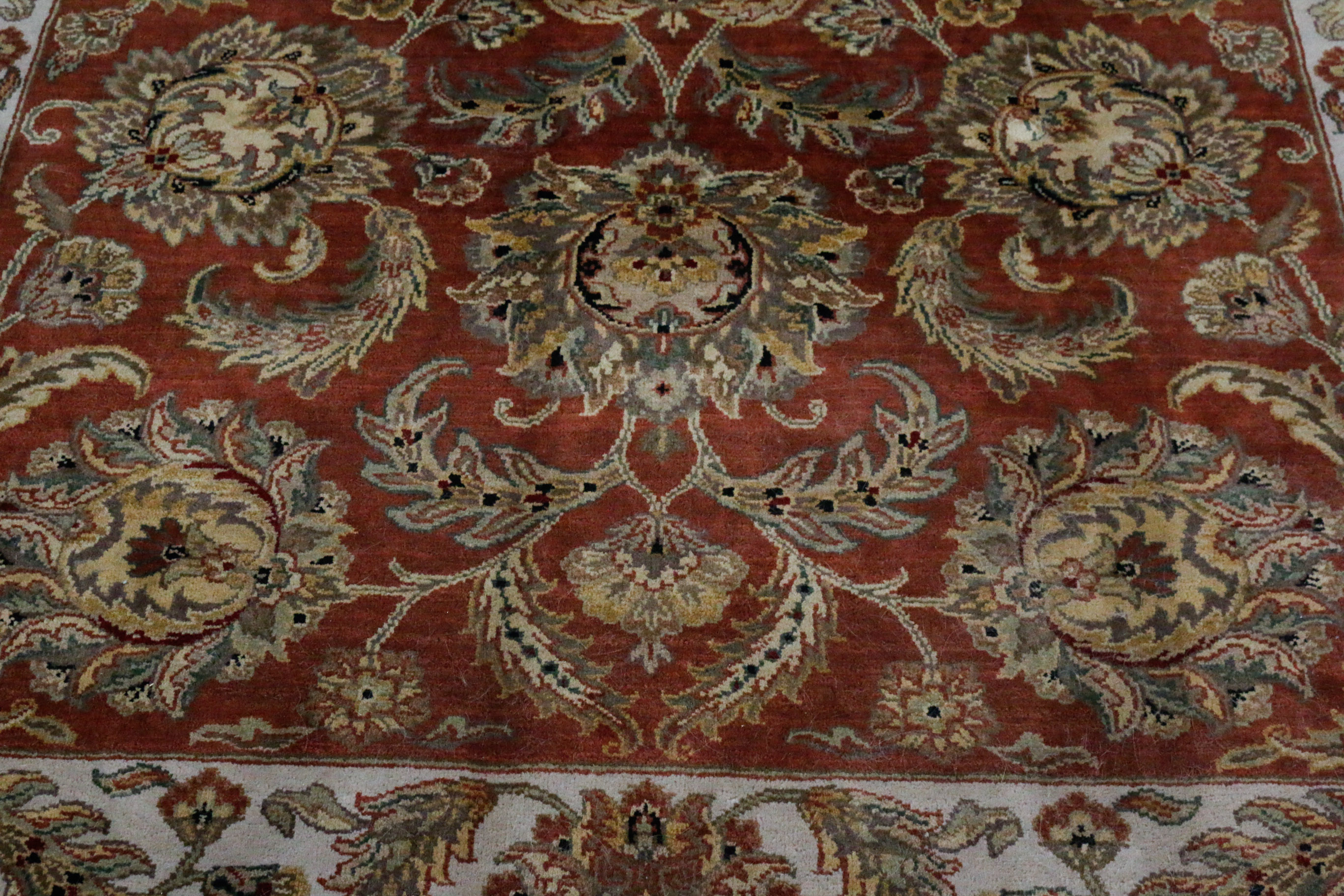 Contemporary Persian-Style Wool Area Rug