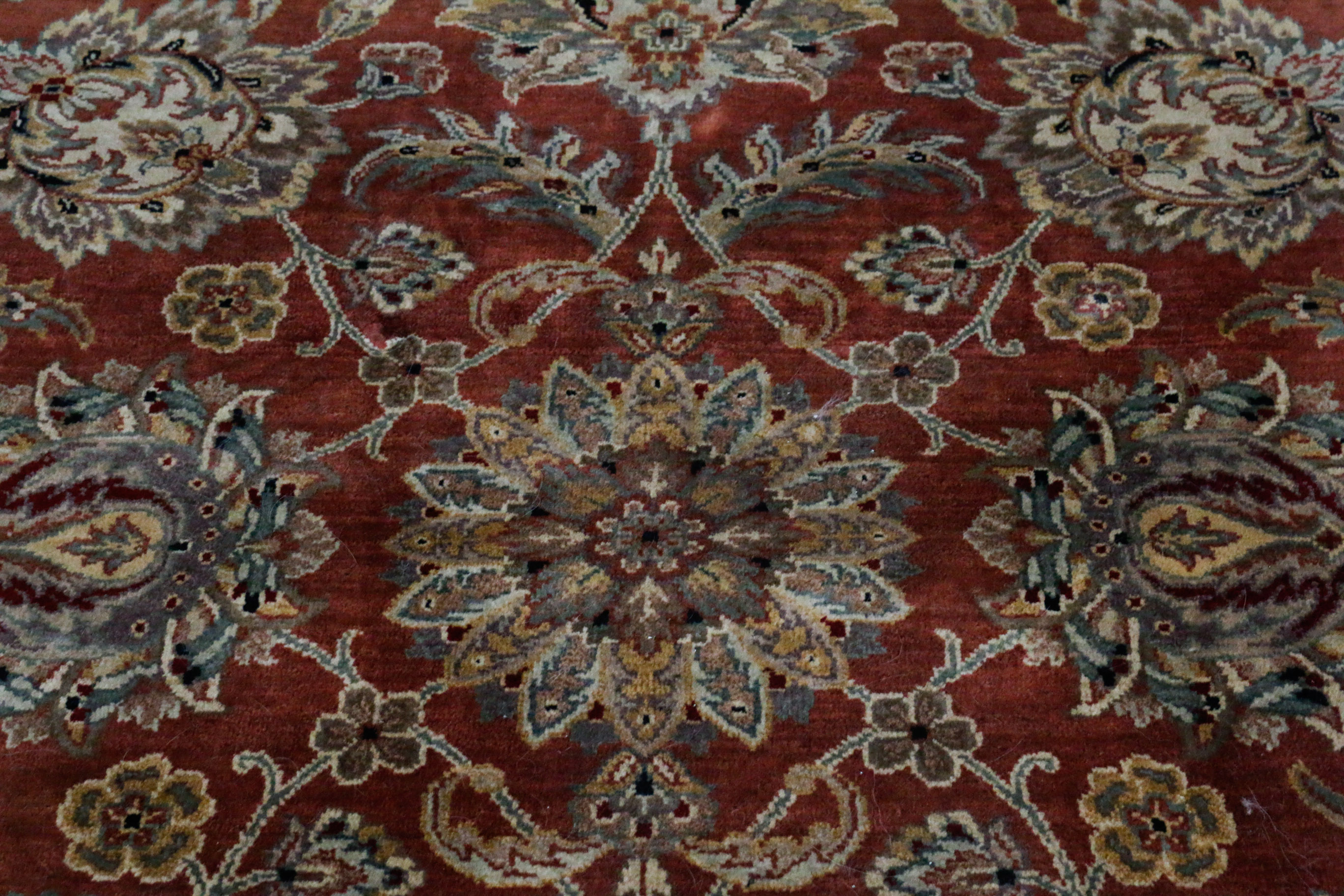 Contemporary Persian-Style Wool Area Rug