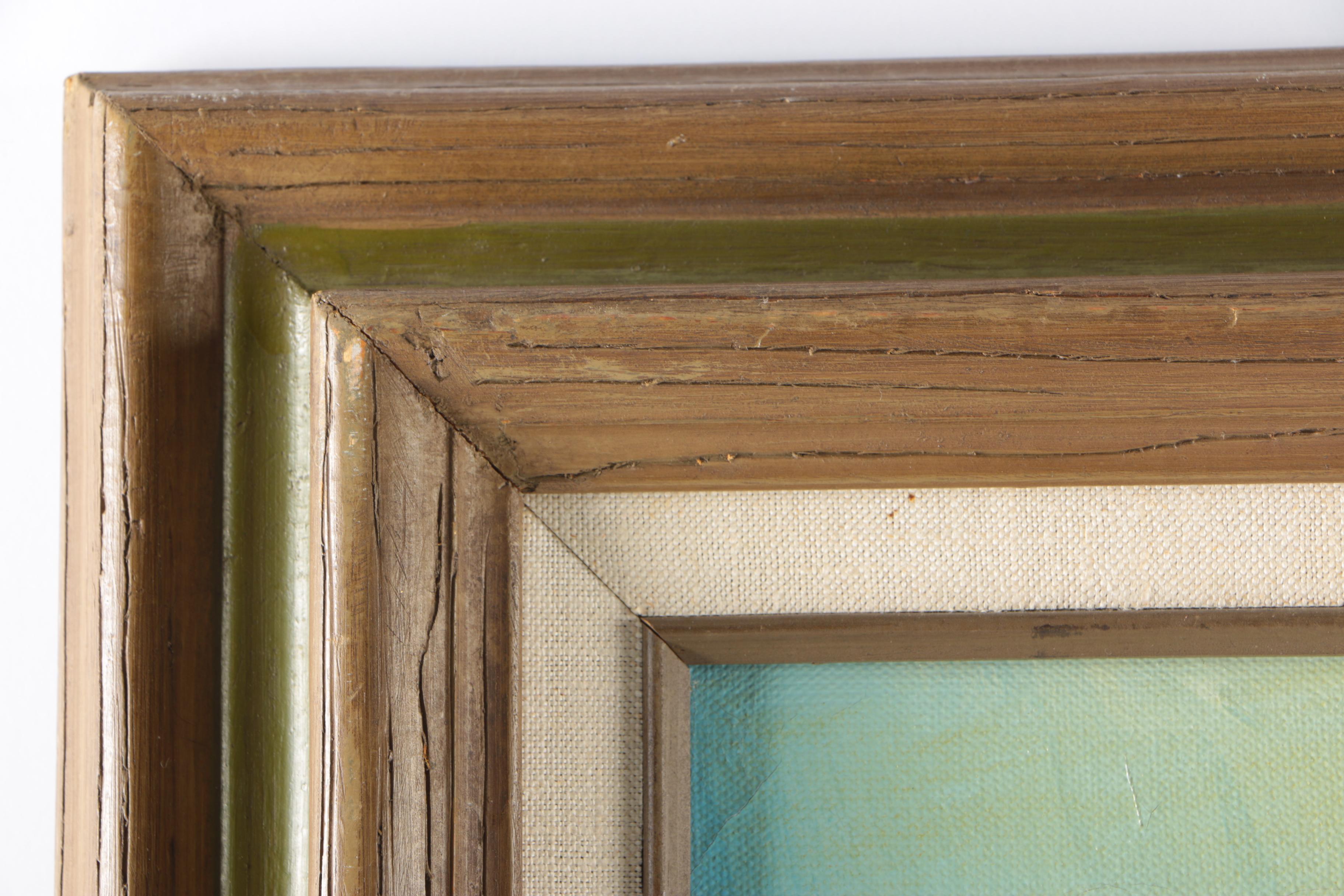 R. Farr Oil Painting on Canvas Woodland Canvas