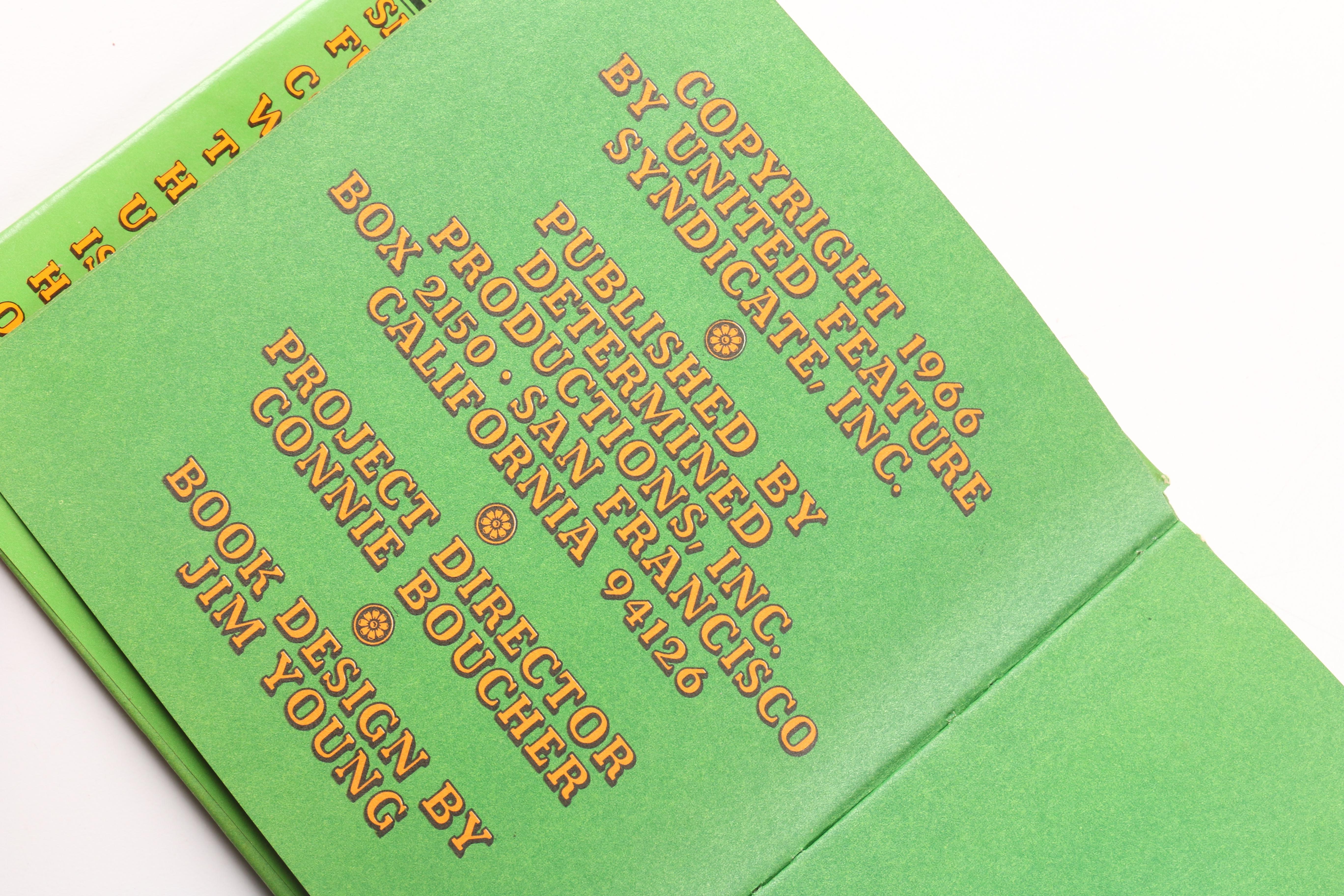 Vintage "Peanuts" Comic Collection Books