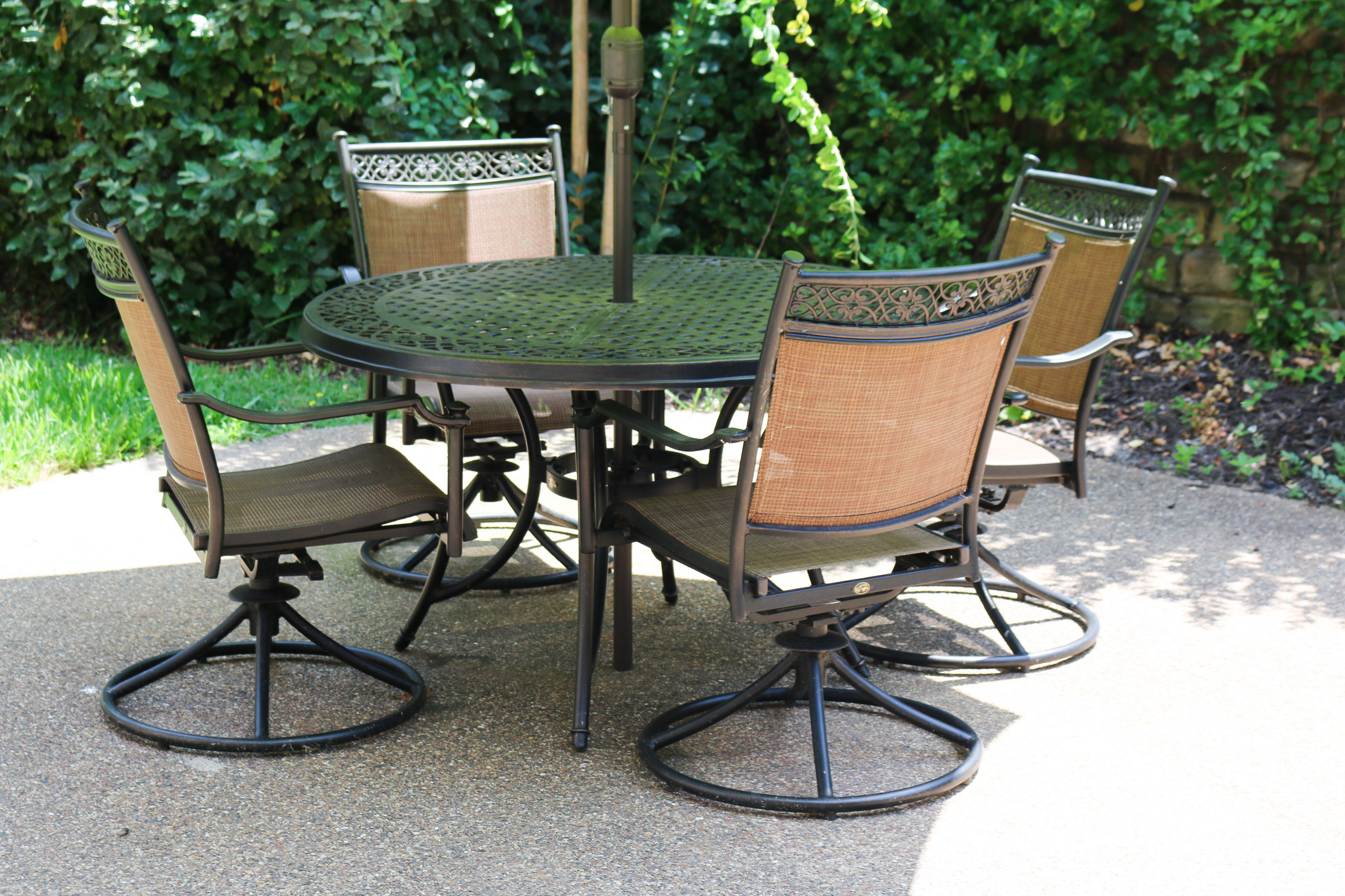 Hampton Bay Patio Furniture Set