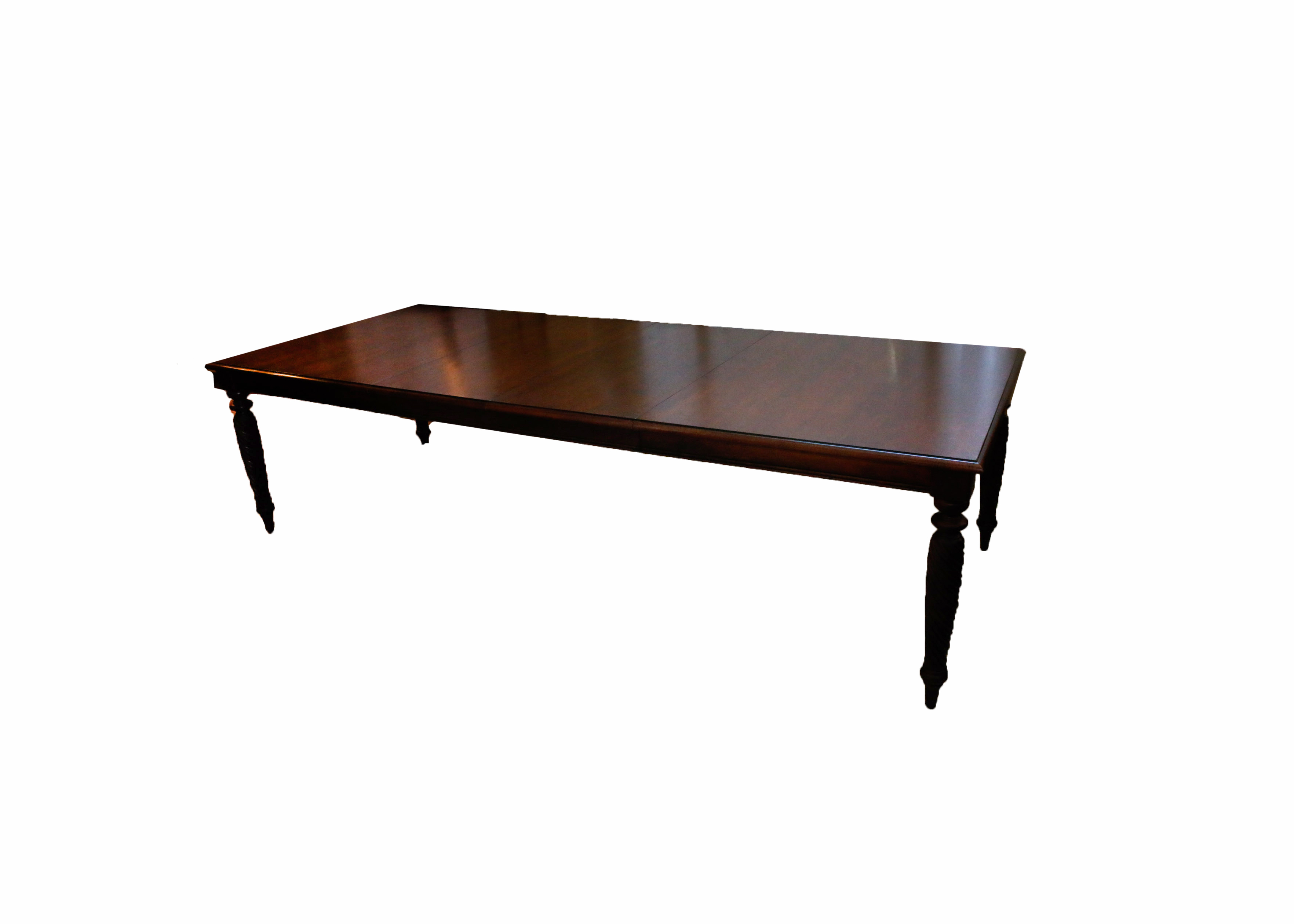 Hardwood Dining Table by Ethan Allen