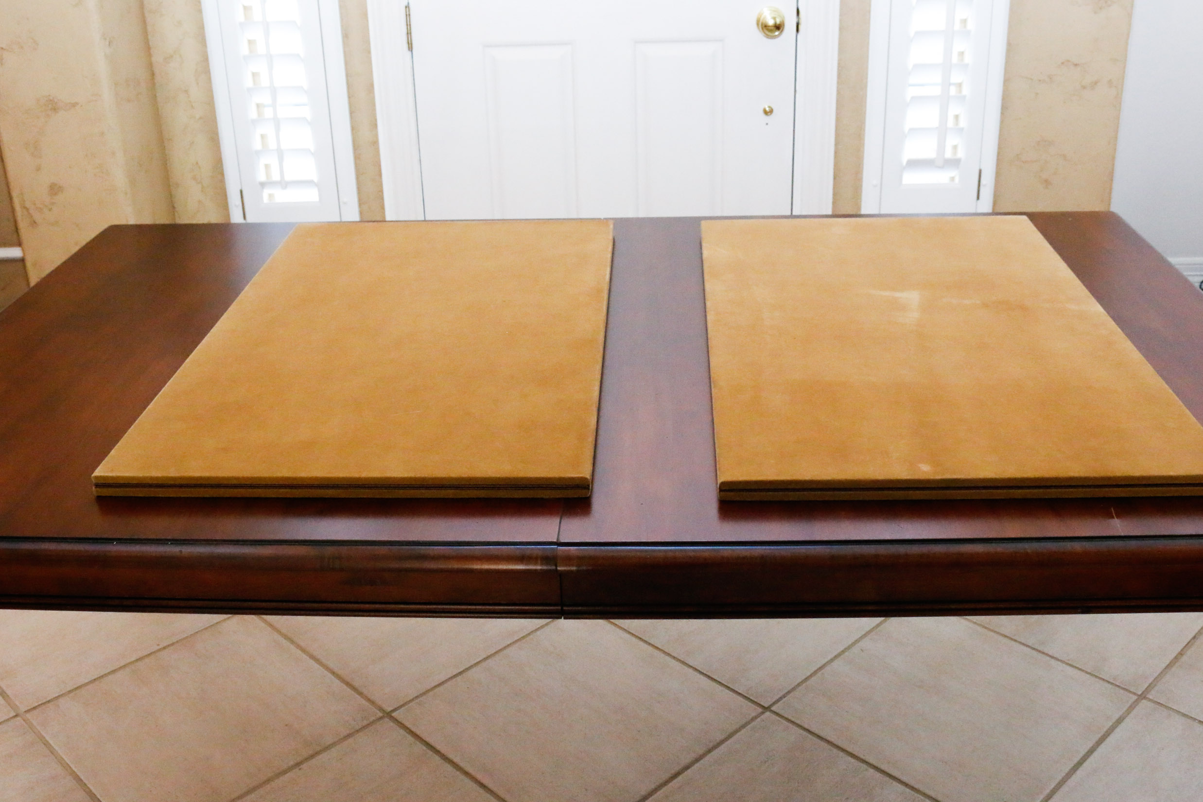 Hardwood Dining Table by Ethan Allen