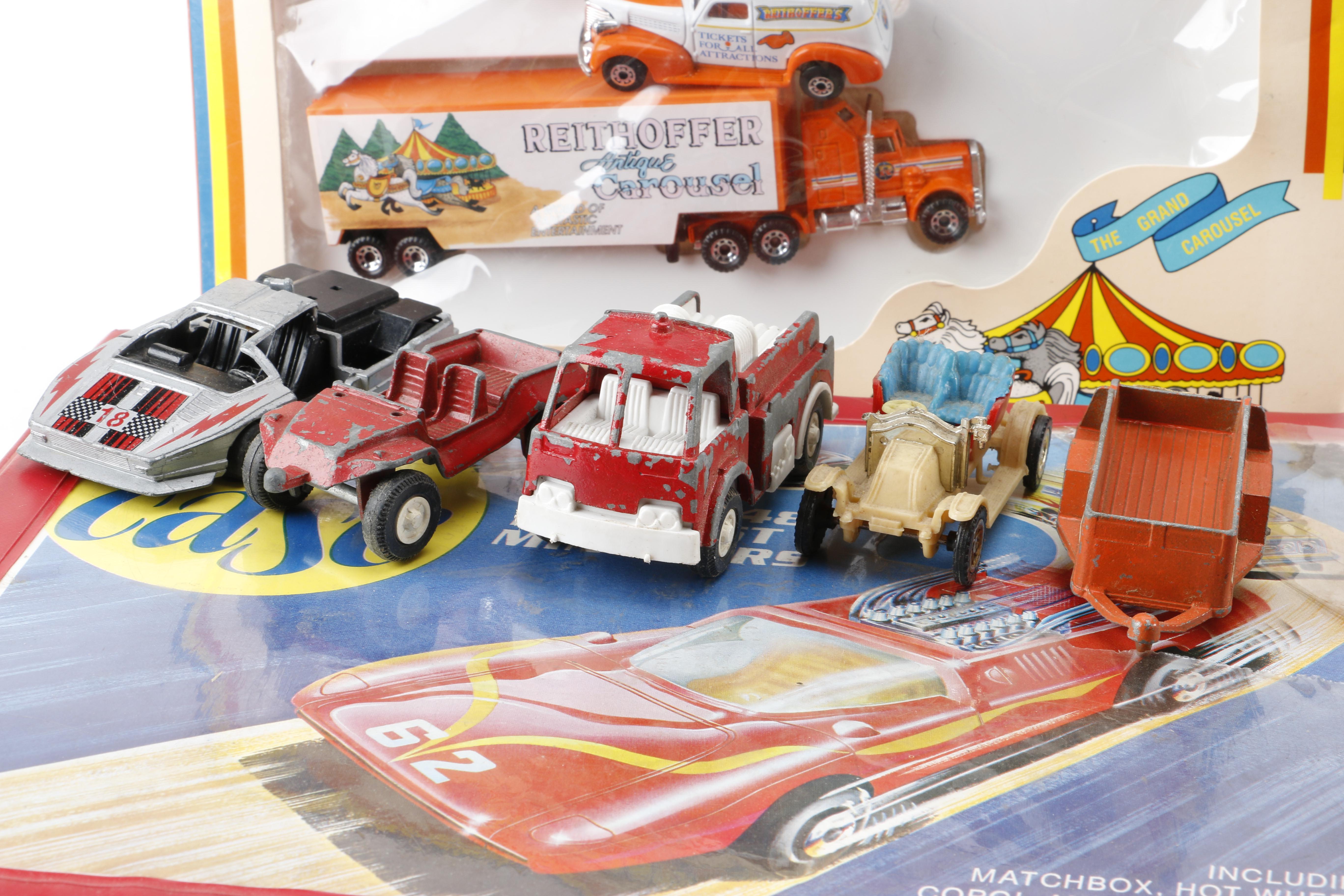 Large Matchbox and Hotwheels Car Collection