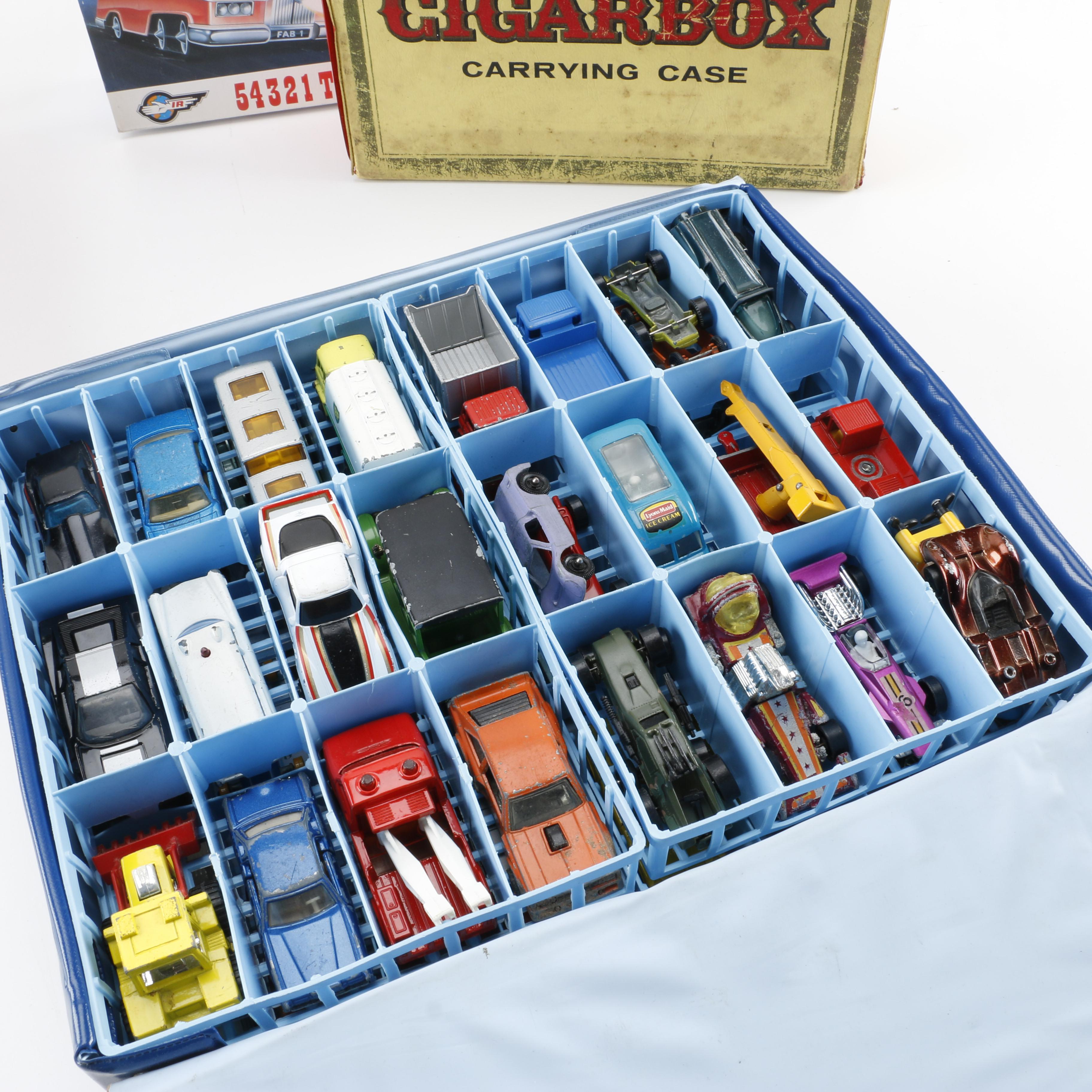 Large Matchbox and Hotwheels Car Collection