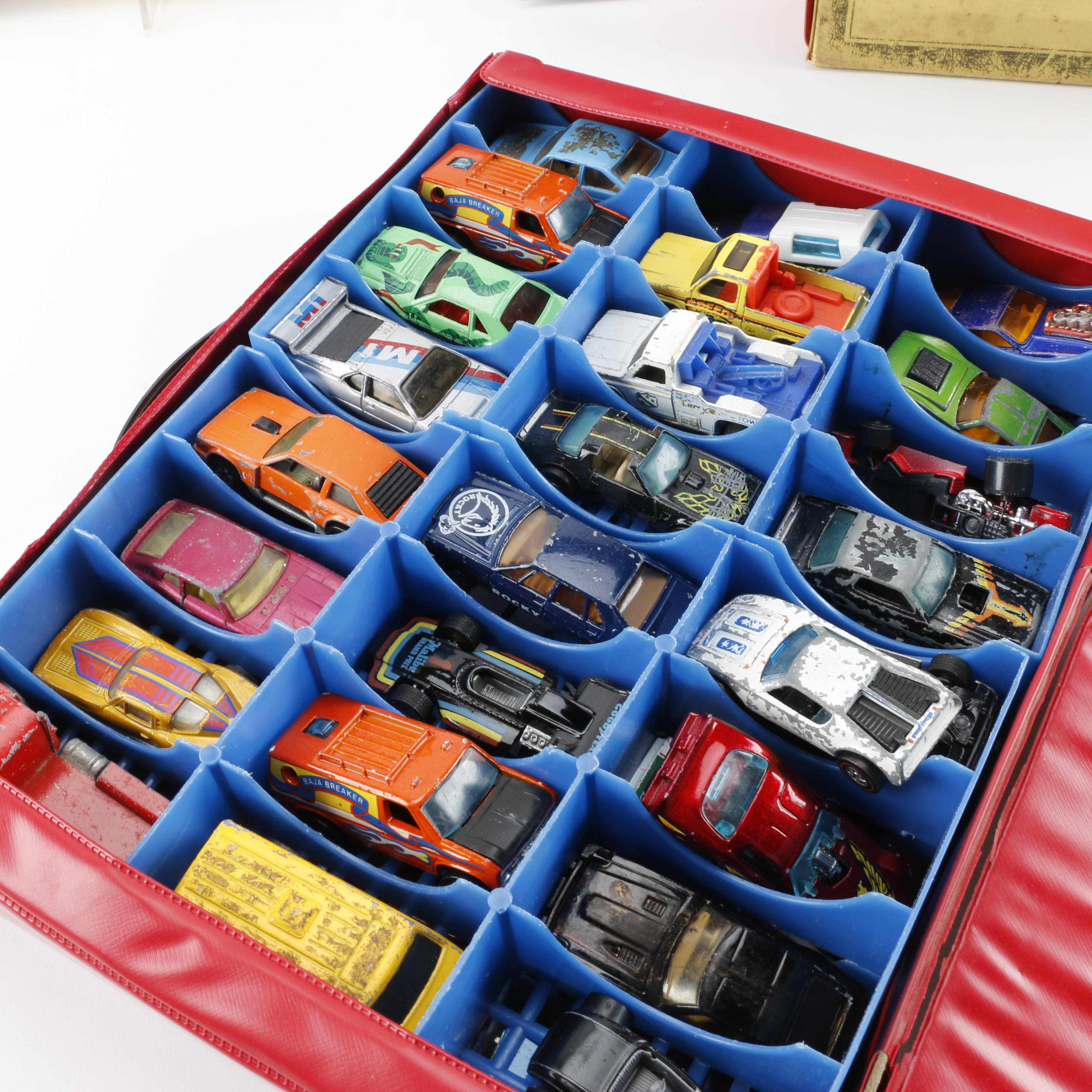 Large Matchbox and Hotwheels Car Collection