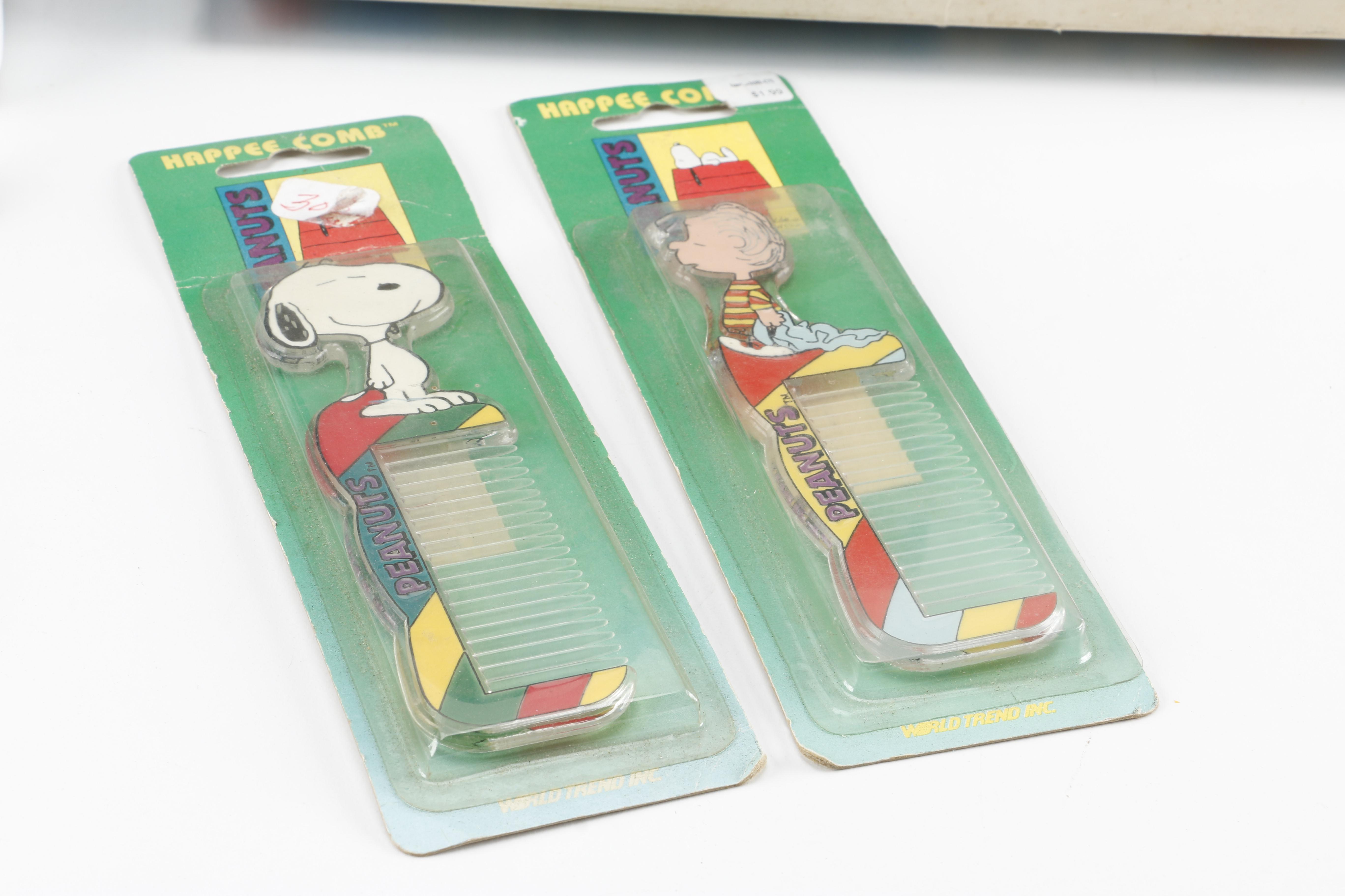 Peanuts Merchandise Including Sno-Cone Machine and Mega Bloks