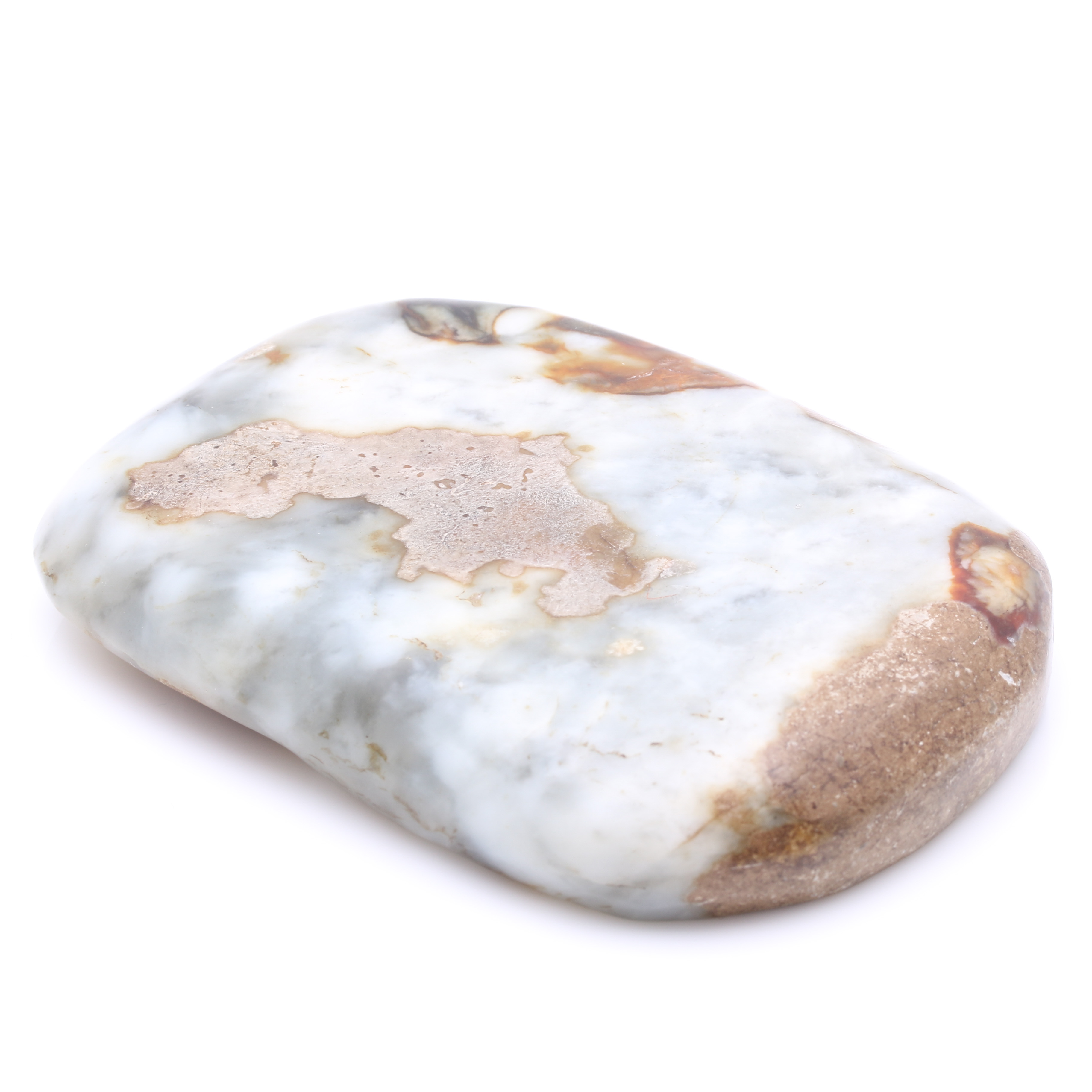 Pairing of Nephrite and Jadeite Ethnographic Stone Carvings