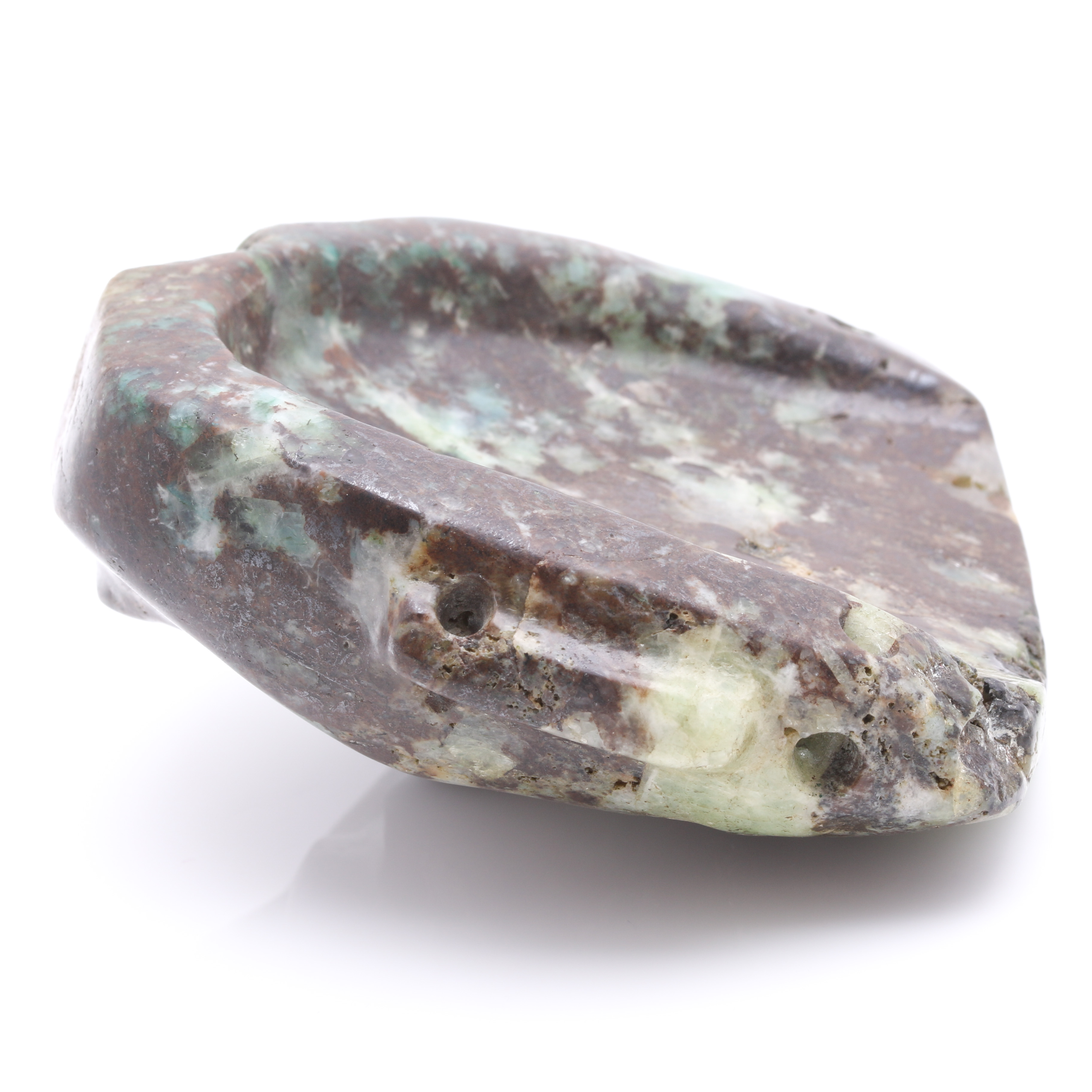 Pairing of Nephrite and Jadeite Ethnographic Stone Carvings