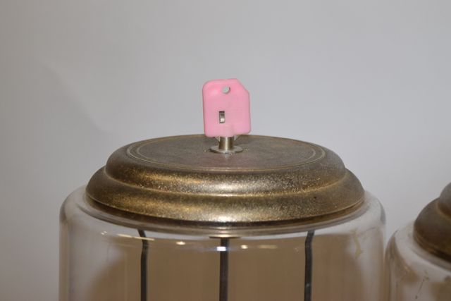 Vintage Double Gumball Machine