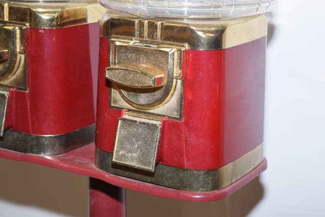 Vintage Double Gumball Machine