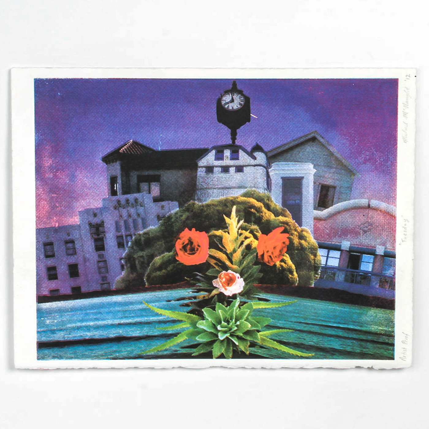 Michael McNaught Limited Edition Silkscreen "Tuesday"