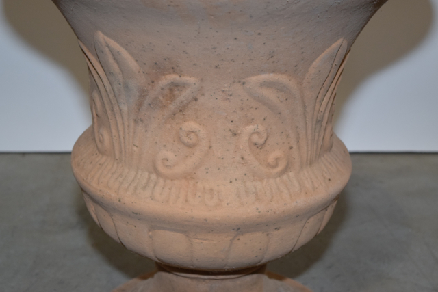 Neoclassical Style Unfinished Terracotta Urn Planter