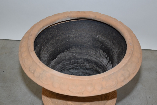 Neoclassical Style Unfinished Terracotta Urn Planter