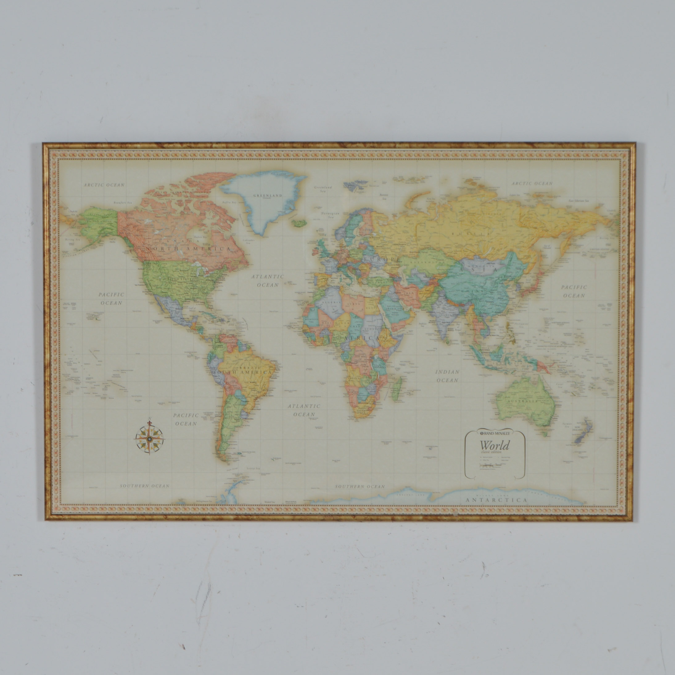 Rand McNally Classic Edition World Map