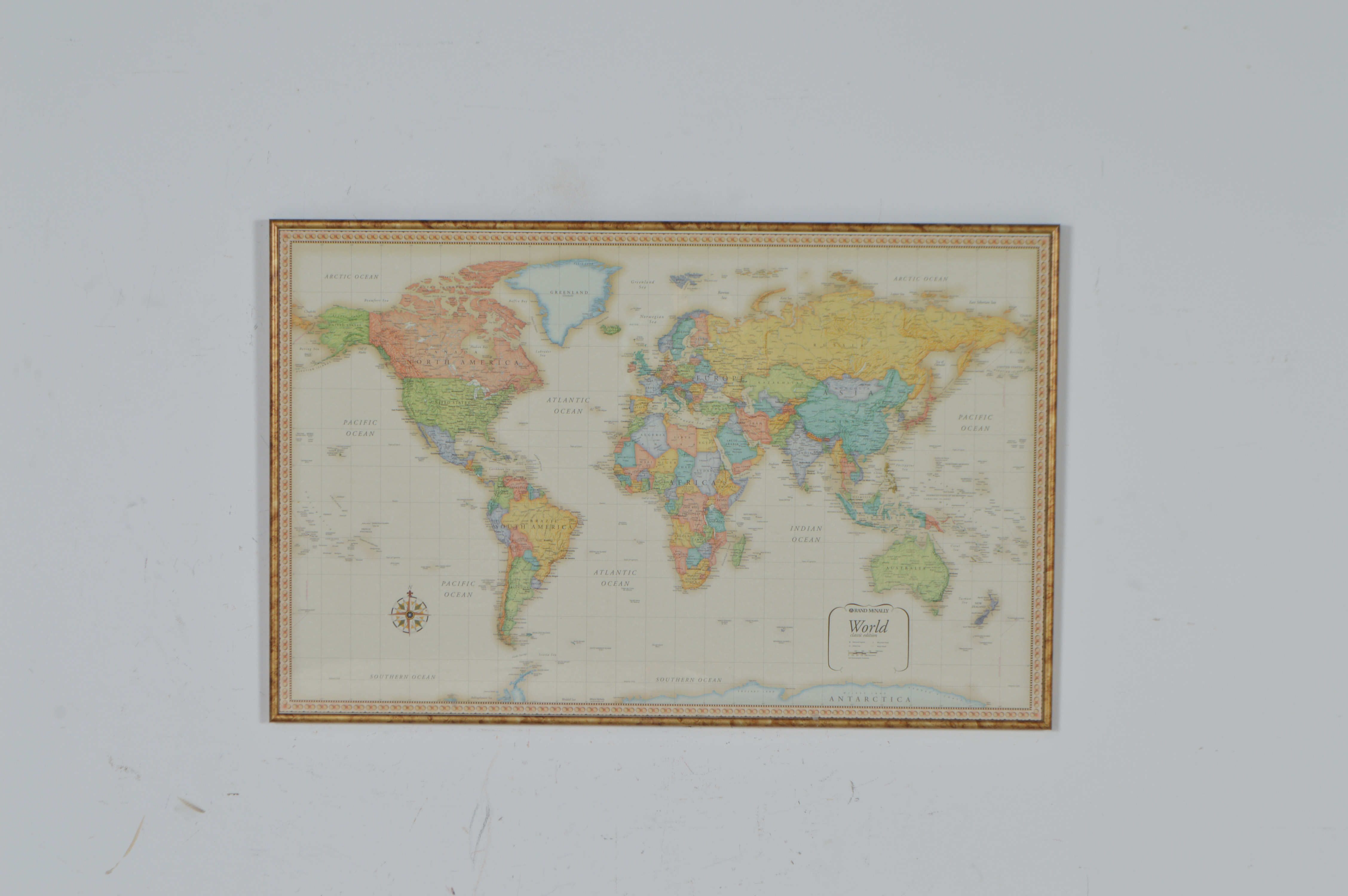 Rand McNally Classic Edition World Map
